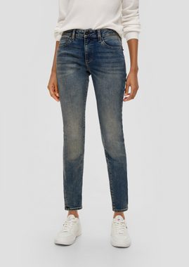 QS Stoffhose Jeans Sadie / Skinny fit / Mid rise / Skinny leg Waschung