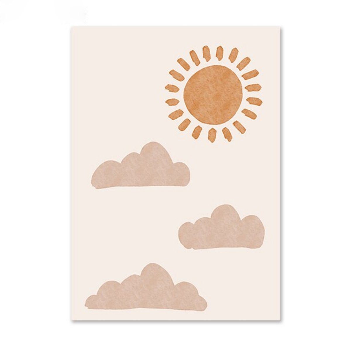 Kunstdruck (OHNE RAHMEN) Poster - Leinwand - Wandbild