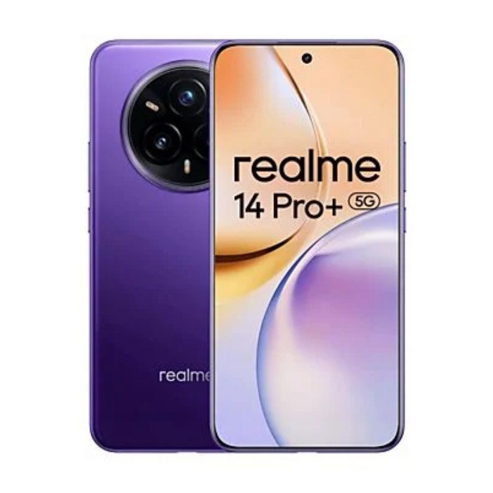 Realme Realme 14 Pro+ 5G 12+512GB Smartphone (512 GB Speicherplatz, 50 MP Kamera)