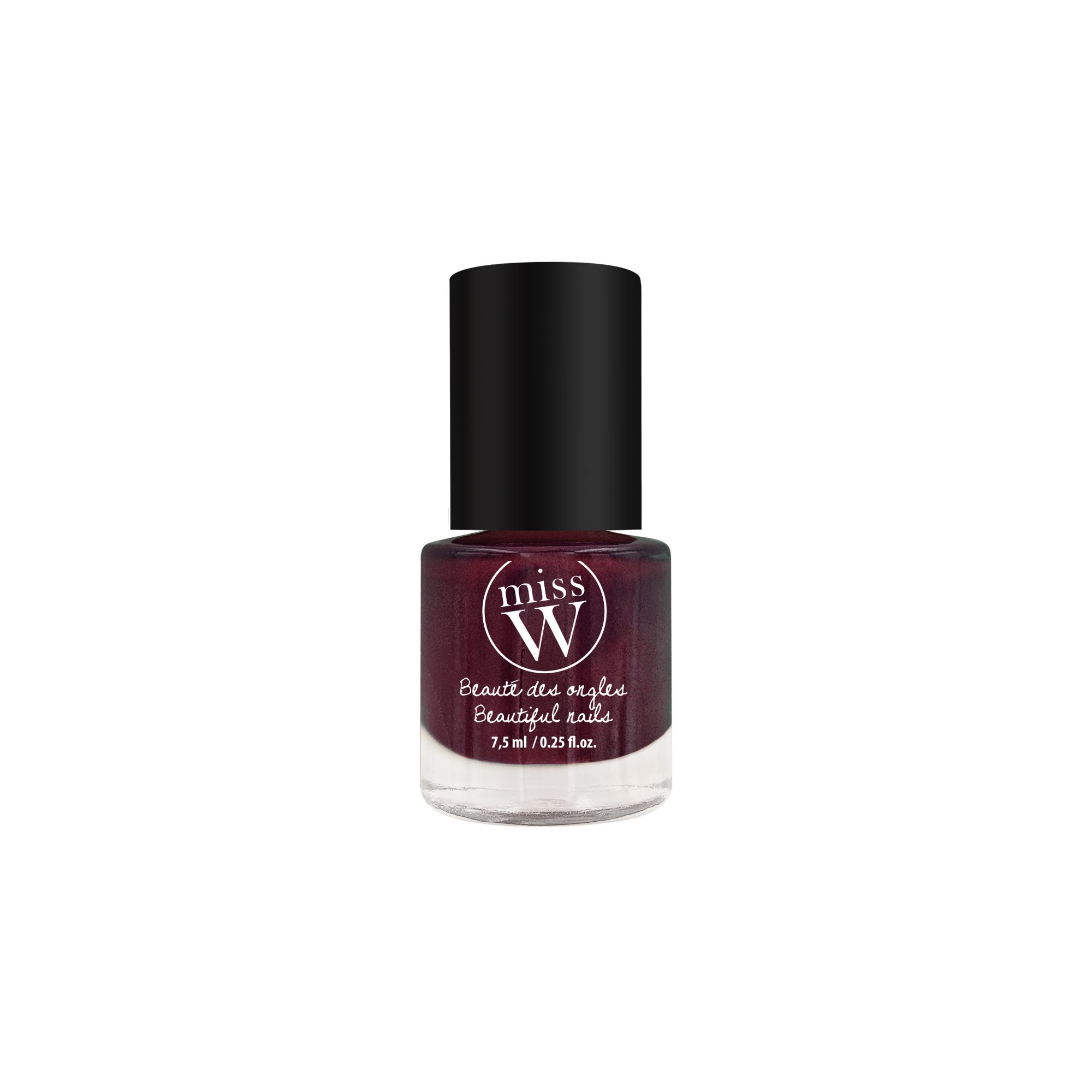 Miss W Pro Nagellack für leuchtende Farbe mit schnelltrocknendem Überlack, Langanhaltender Nagellack mit strahlender Farbe und schnellem Trocknen