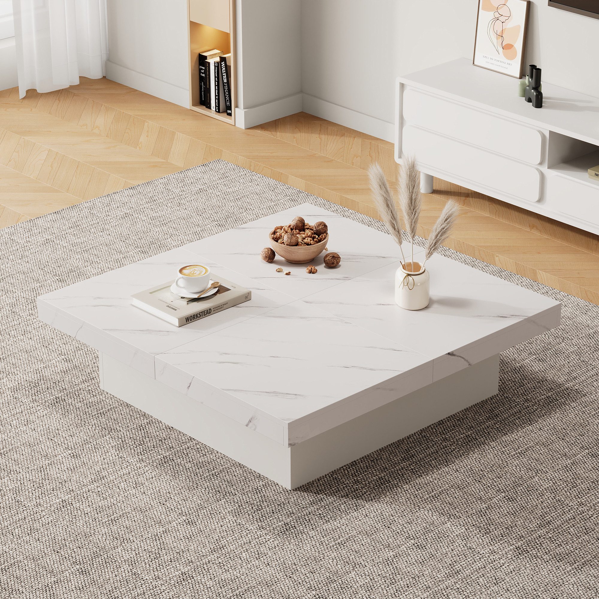 HAUSS SPOLE Couchtisch Quadratischer Couchtisch mit günstig online kaufen