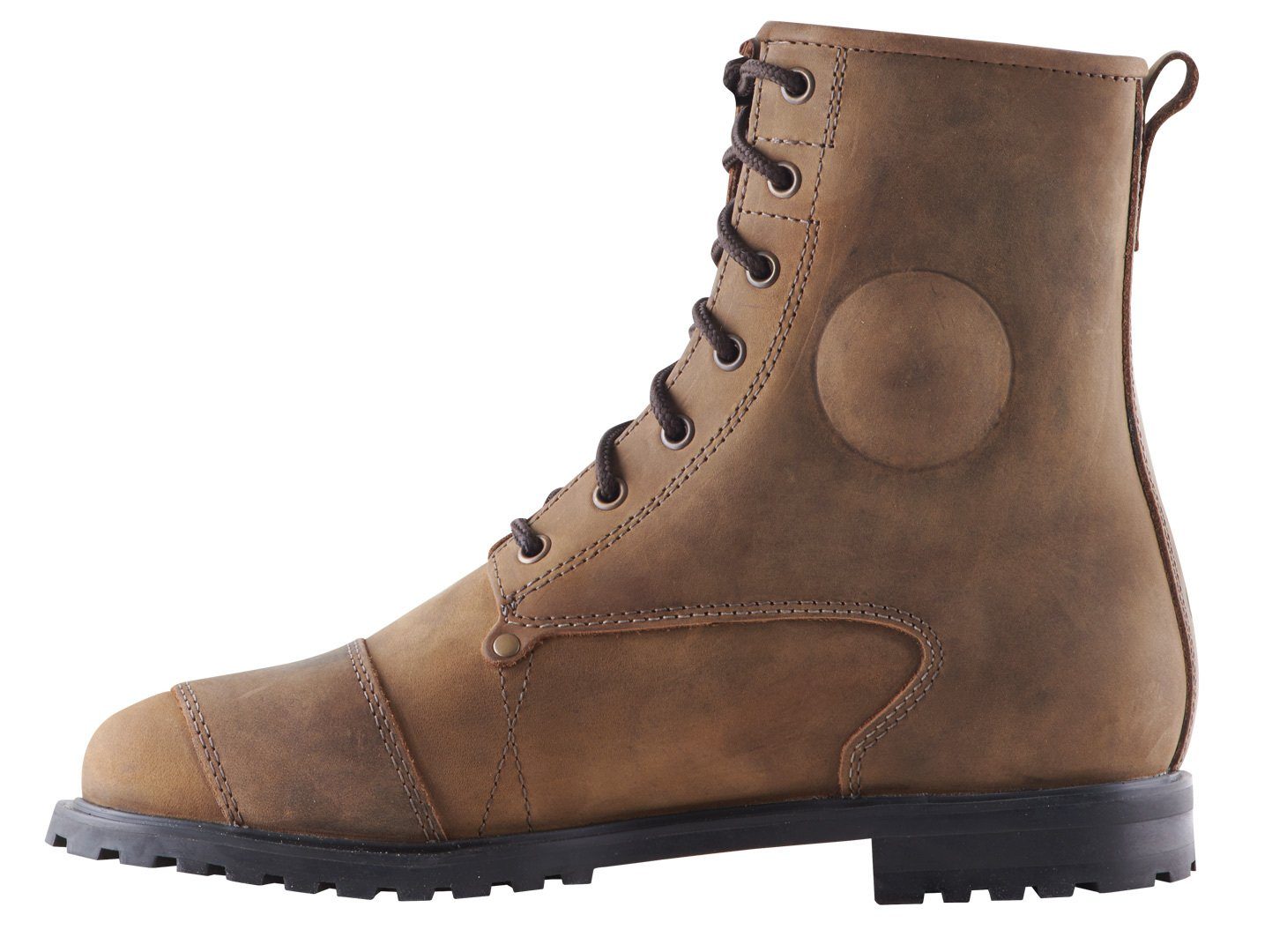 Bogotto Nashville Motorrad Stiefel Motorradstiefel Brown