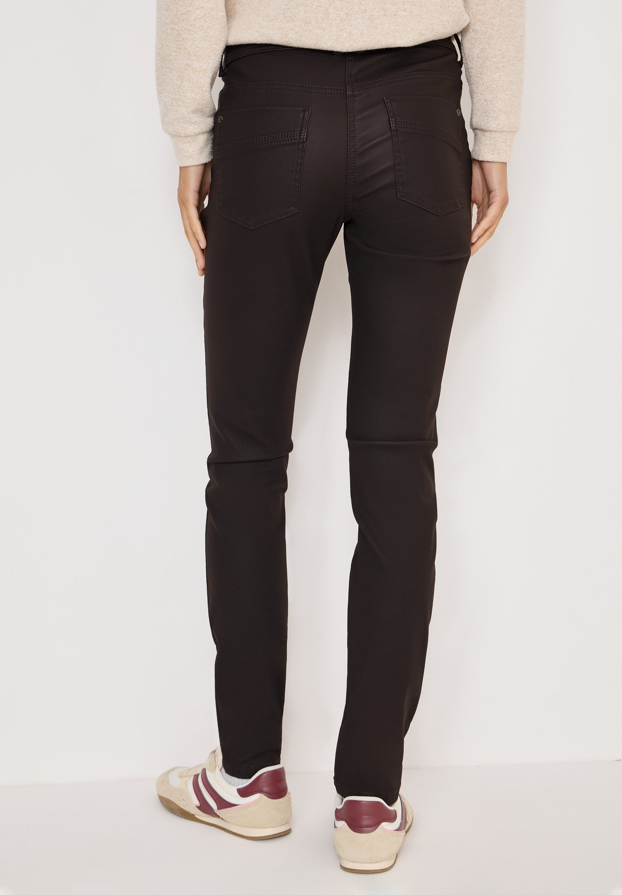 STREET ONE Lederimitathose 5-Pocket-Style günstig online kaufen