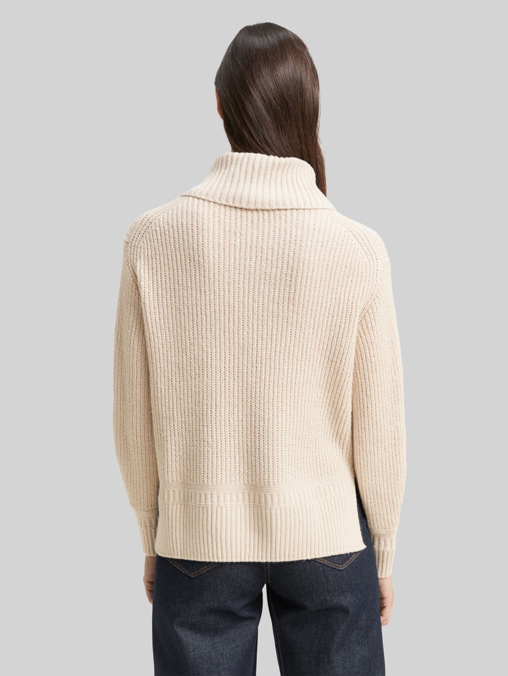 TOM TAILOR Strickpullover Pullover & Strickjacken Loose Fit Rollkragenpullover