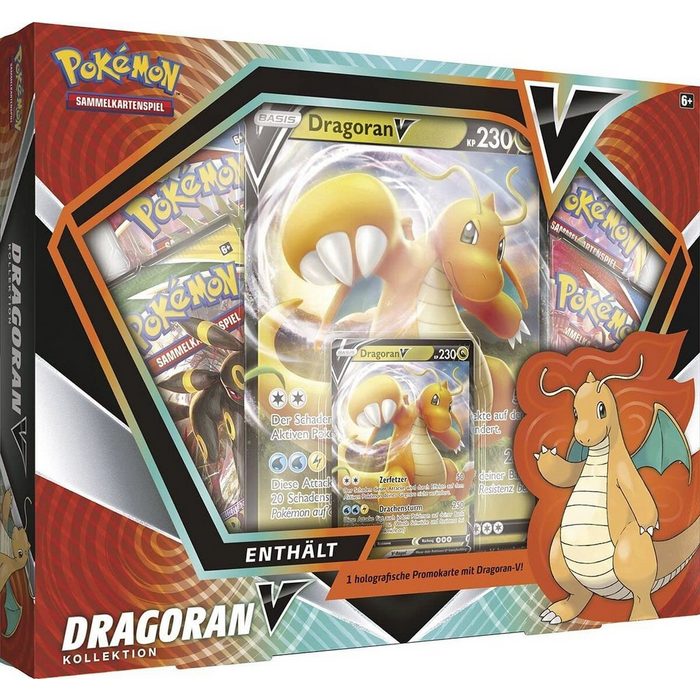 POKÉMON Sammelkarte Pokémon - Kollektion Box - Dragoran-V