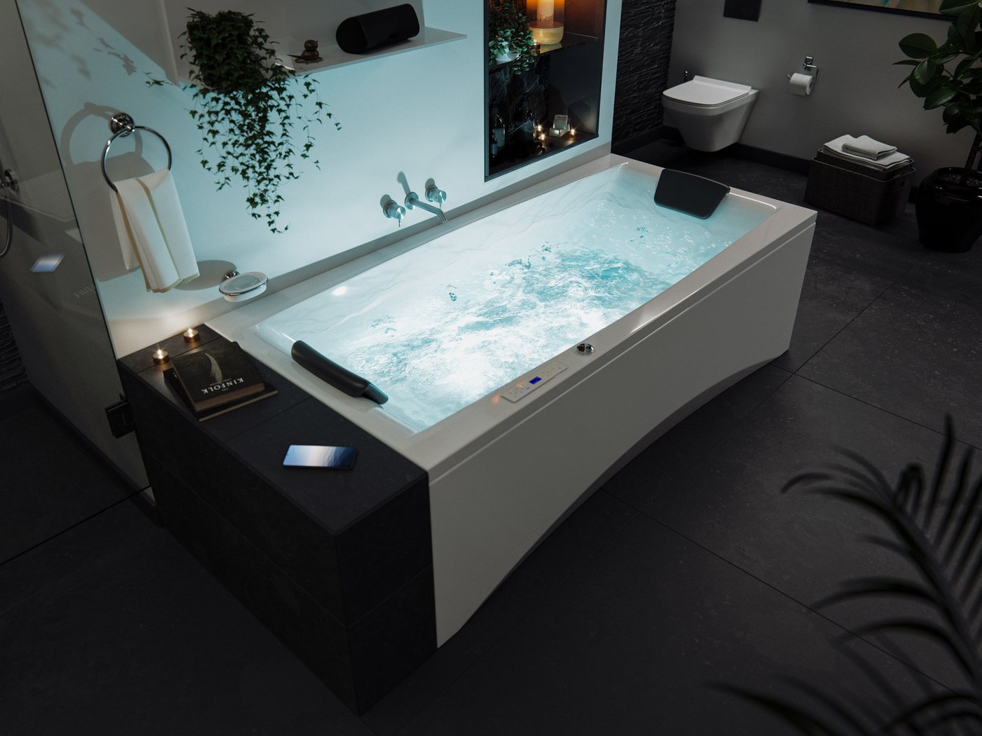 Thumbnail - Magnolia Home Whirlpool Unity 190 Whirlpool Set ohne Armatur