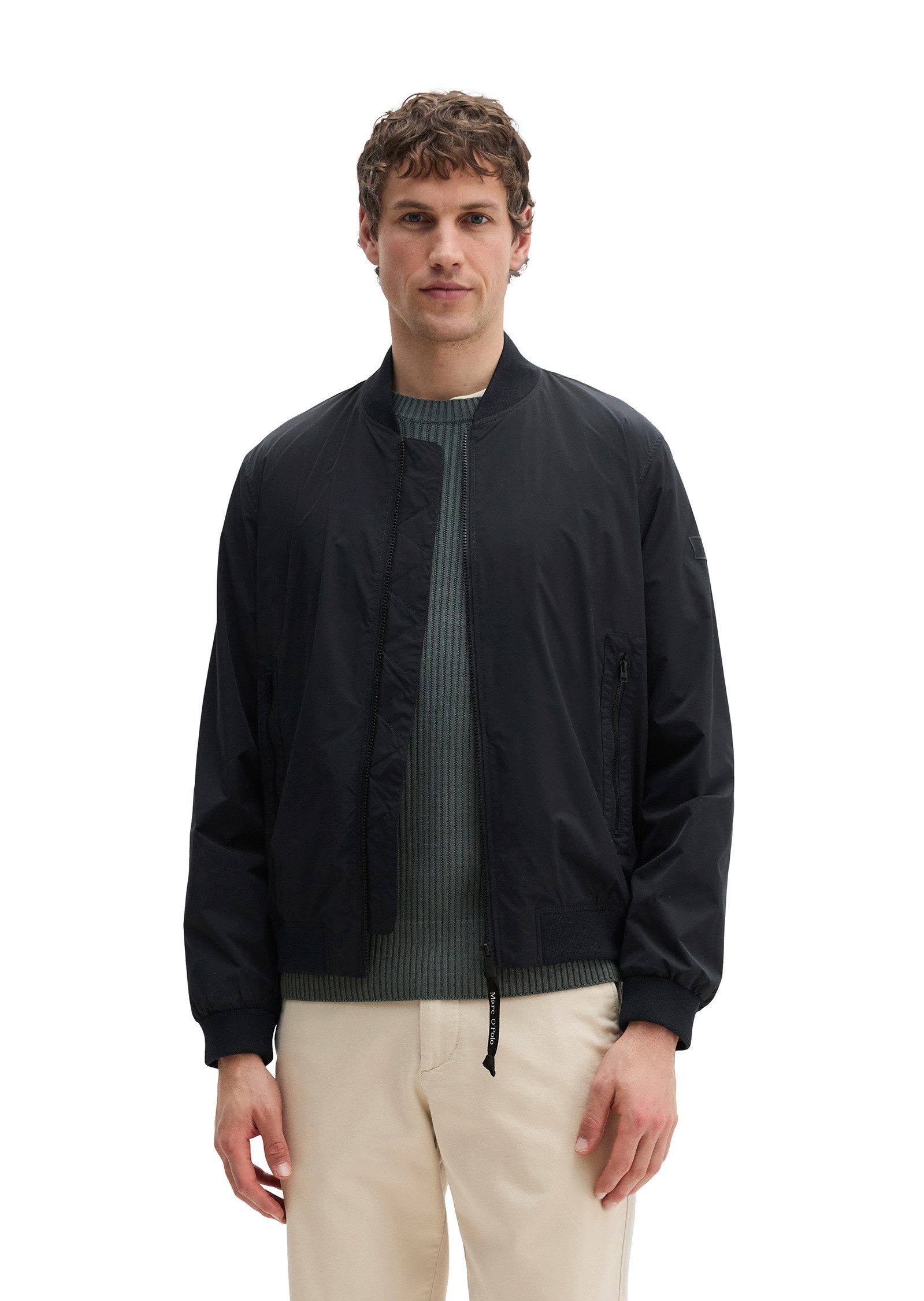 Marc O'Polo Outdoorjacke aus wasserabweisendem Recycling-Material