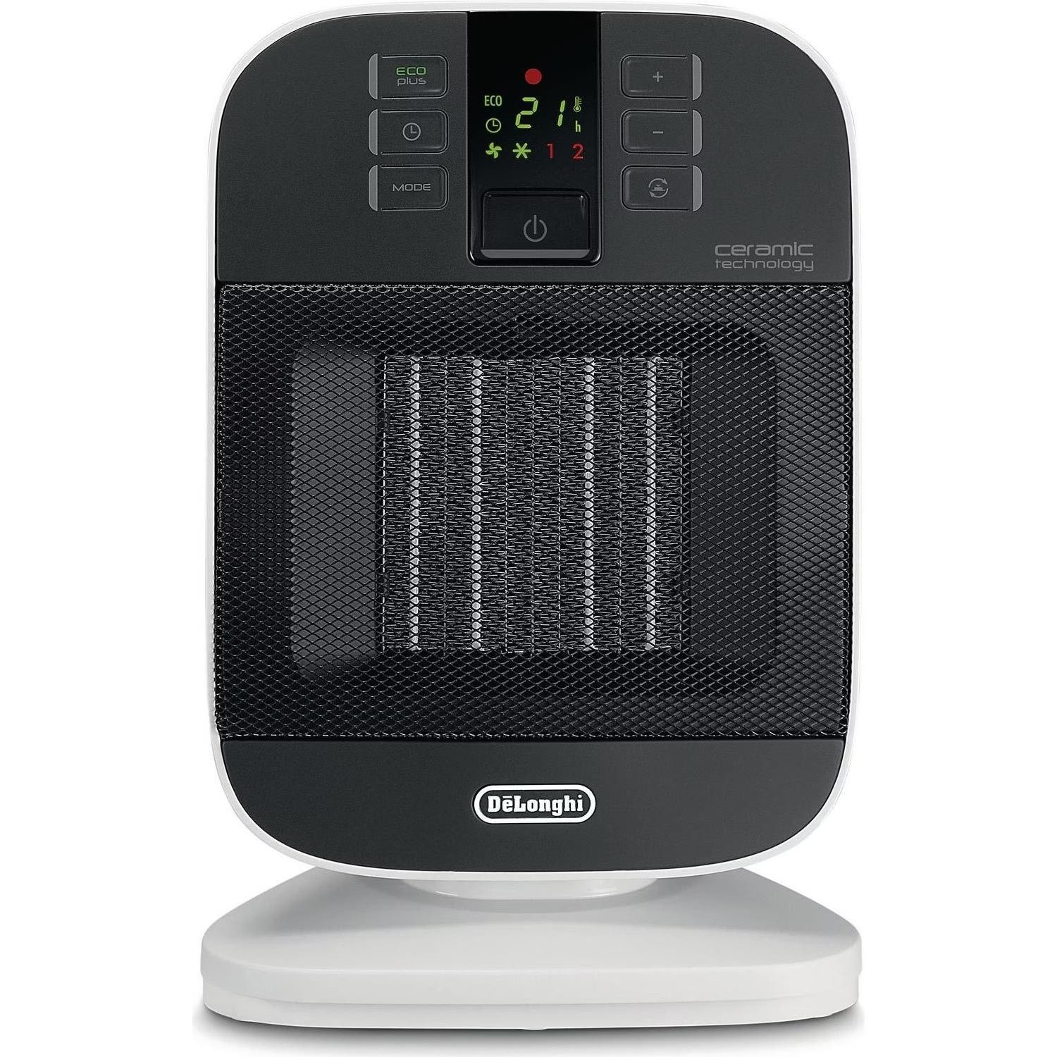 De'Longhi Heizgerät HFX60V20 Ceramico Heizlüfter weiß/schwarz