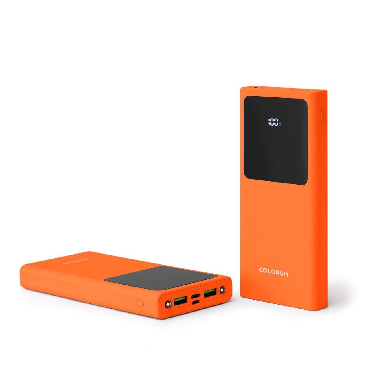 Forever Colorum Powerbank Colorum CPB10-02 10000 mAh (5, 9, 12 V), Powerbank 10000 mAh mit 22,5 W PD + QC Schnellladung