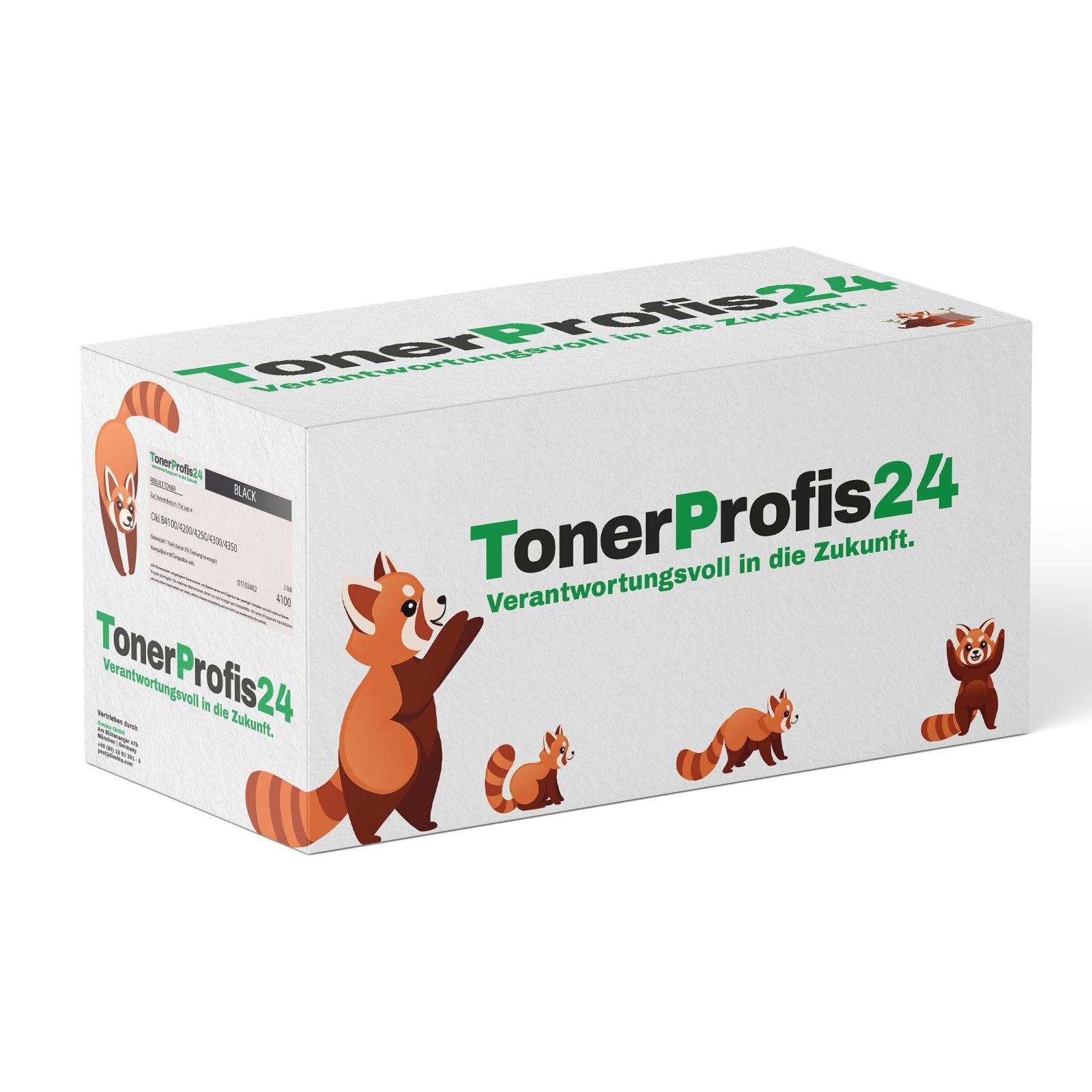 TonerProfis24 Tonerkartusche ReFill Toner 106R01452, cyan ersetzt Xerox 