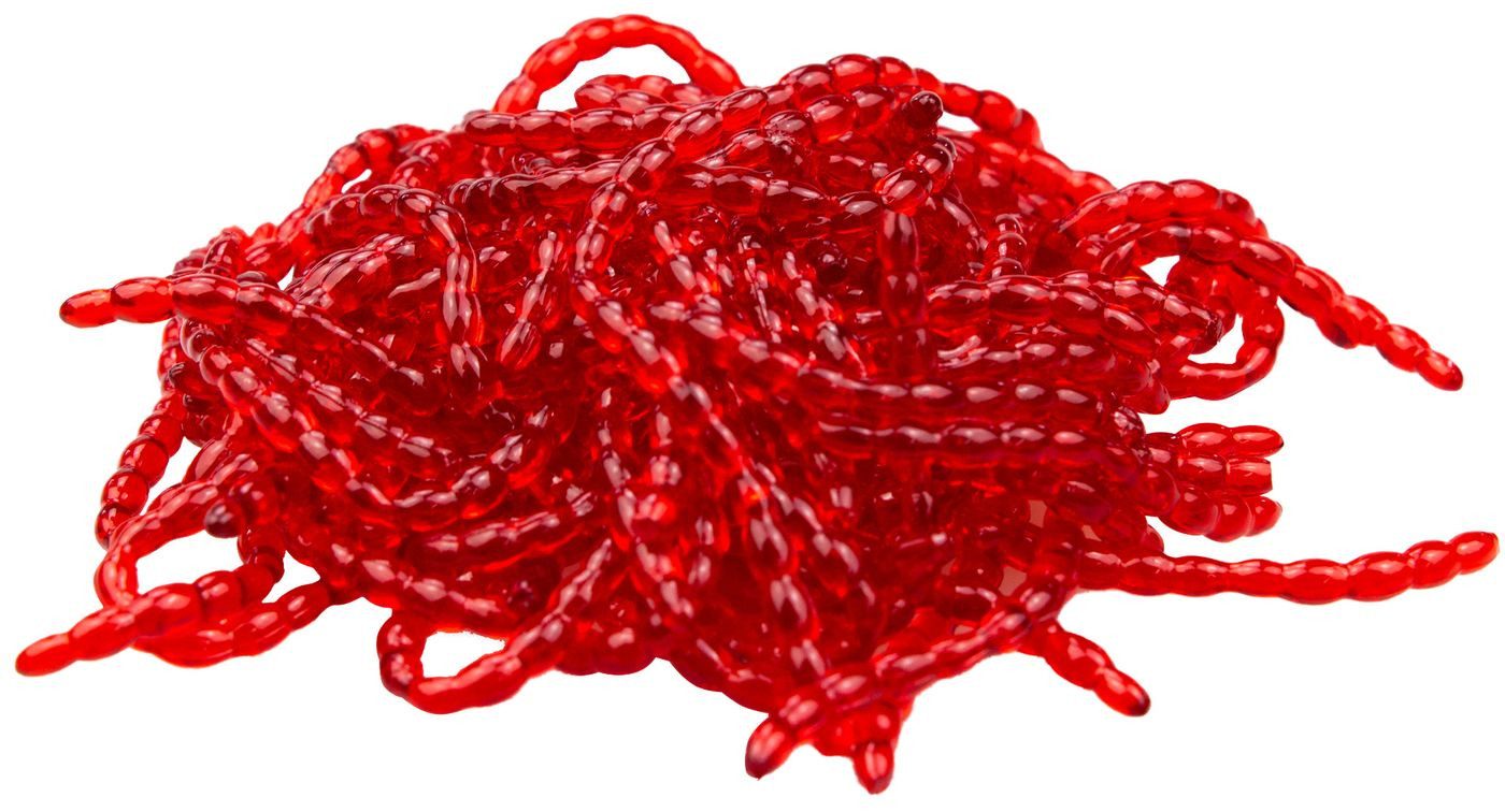 Kunstköder FTM Omura Baits Bloodworm Banane - 15g Gummiwürmer