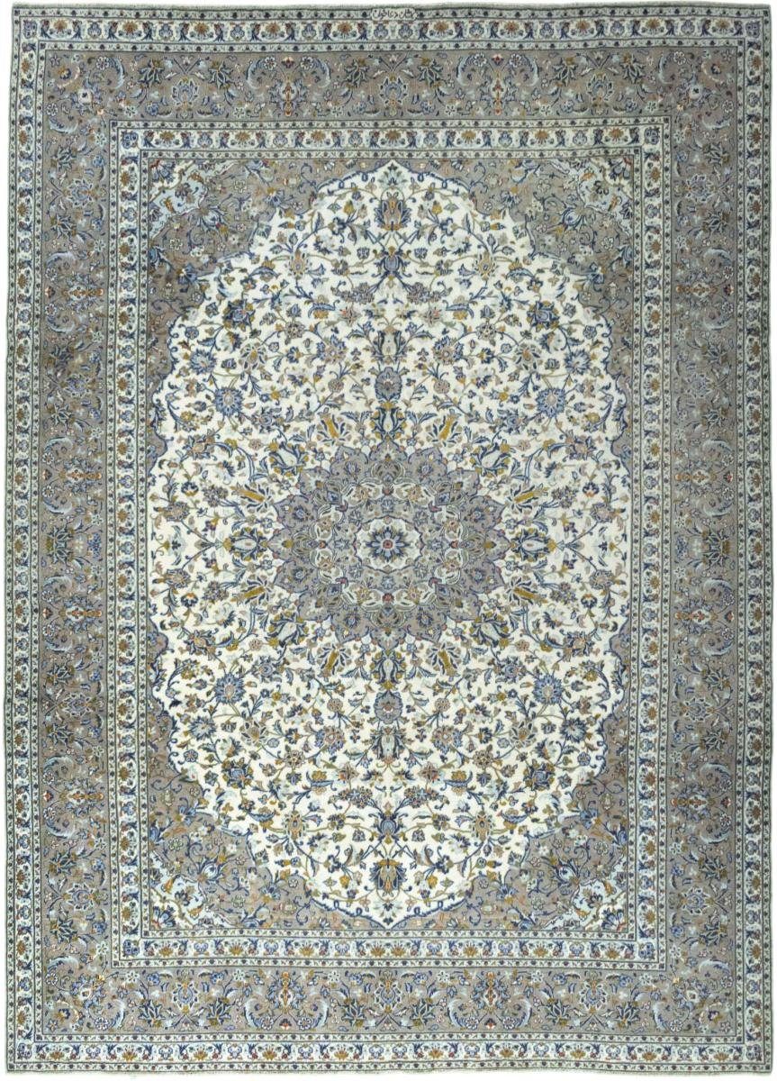 Orientteppich Keshan 297x408 Handgeknüpfter Orientteppich / Perserteppich, Nain Trading, rechteckig, Höhe: 12 mm