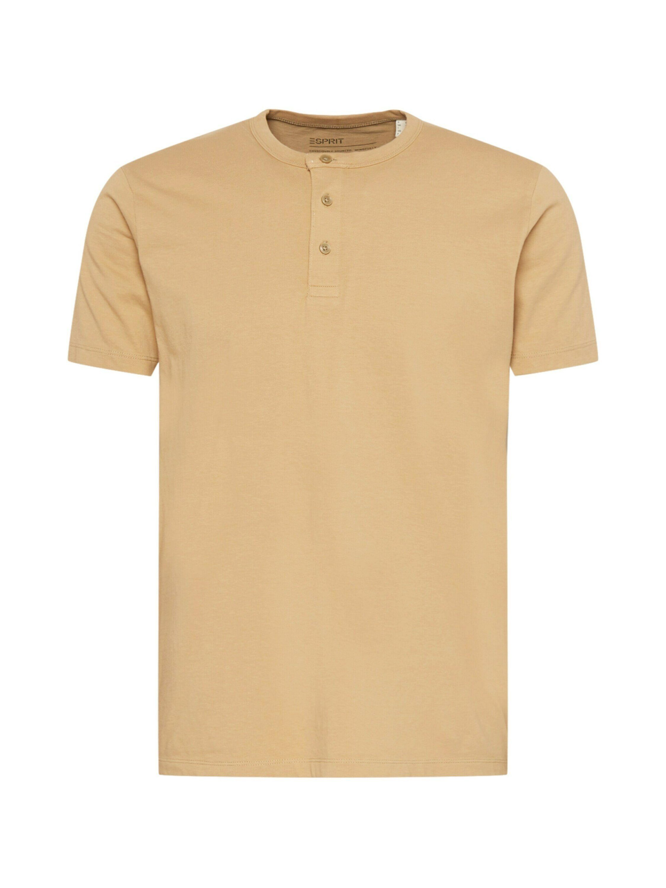 Esprit T-Shirt (1-tlg) beige