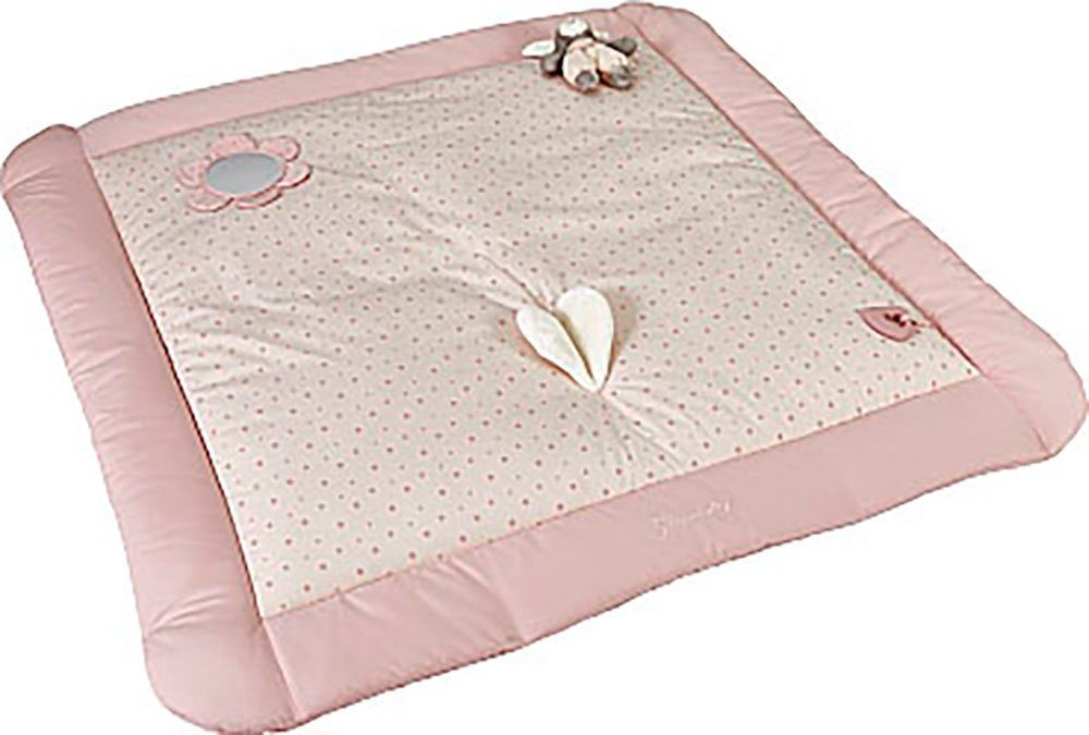 Krabbeldecke Emmi Girl, Sterntaler®, Mit Quietsche, Knisterpapier, Rasseln  und Spiegelfolie