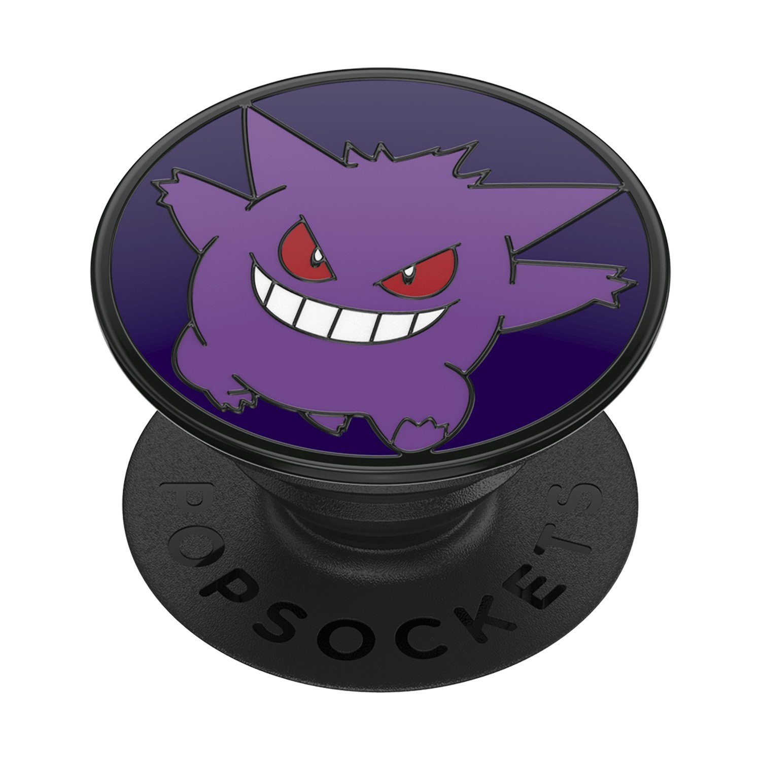 Popsockets PopSockets Pokemon Enamel Glow In the Dark Gengar I PopGrip Popsockets