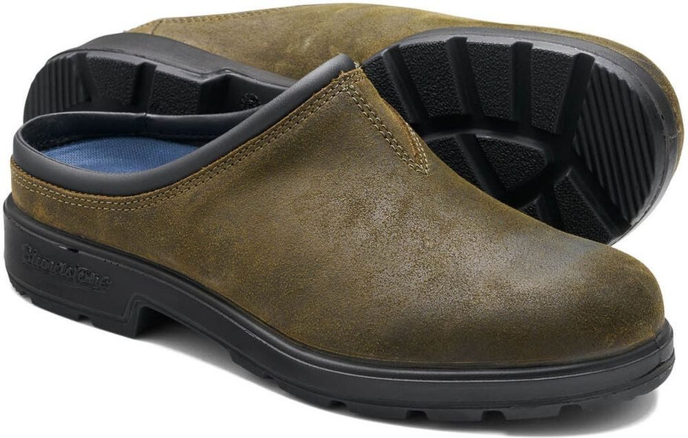 Blundstone 2423 Dark Olive Waxed Suede (Originals Clogs) Stiefel günstig online kaufen