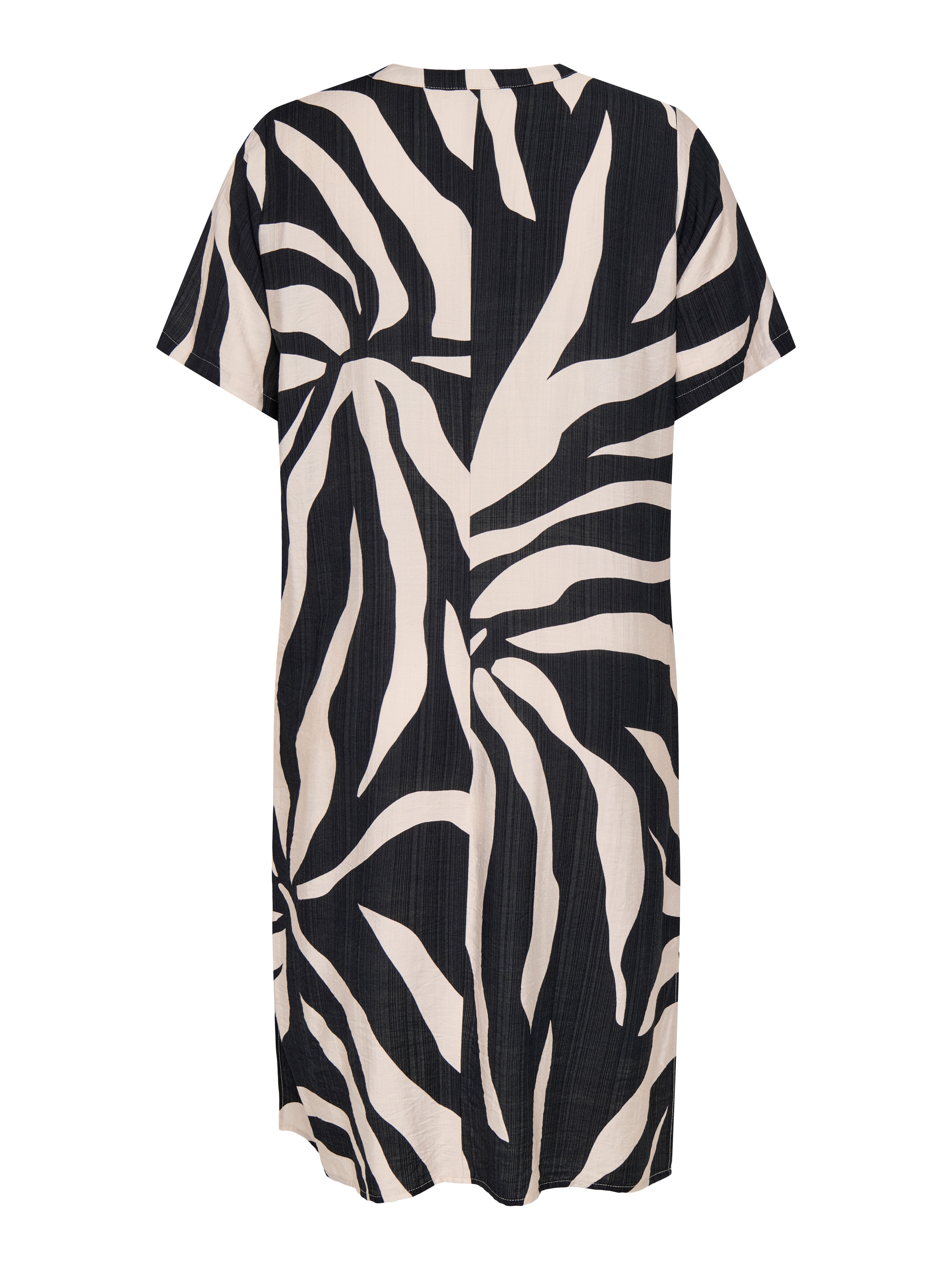 ONLY CARMAKOMA Sommerkleid CARSUSI S/S V-NECK KNEE DRESS WVN ZL mit Viskose günstig online kaufen