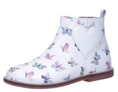 Zecchino d'Oro »Zecchino d'Oro A06-4667 Leder Boots Stiefeletten Schmetterlinge« Schnürstiefelette