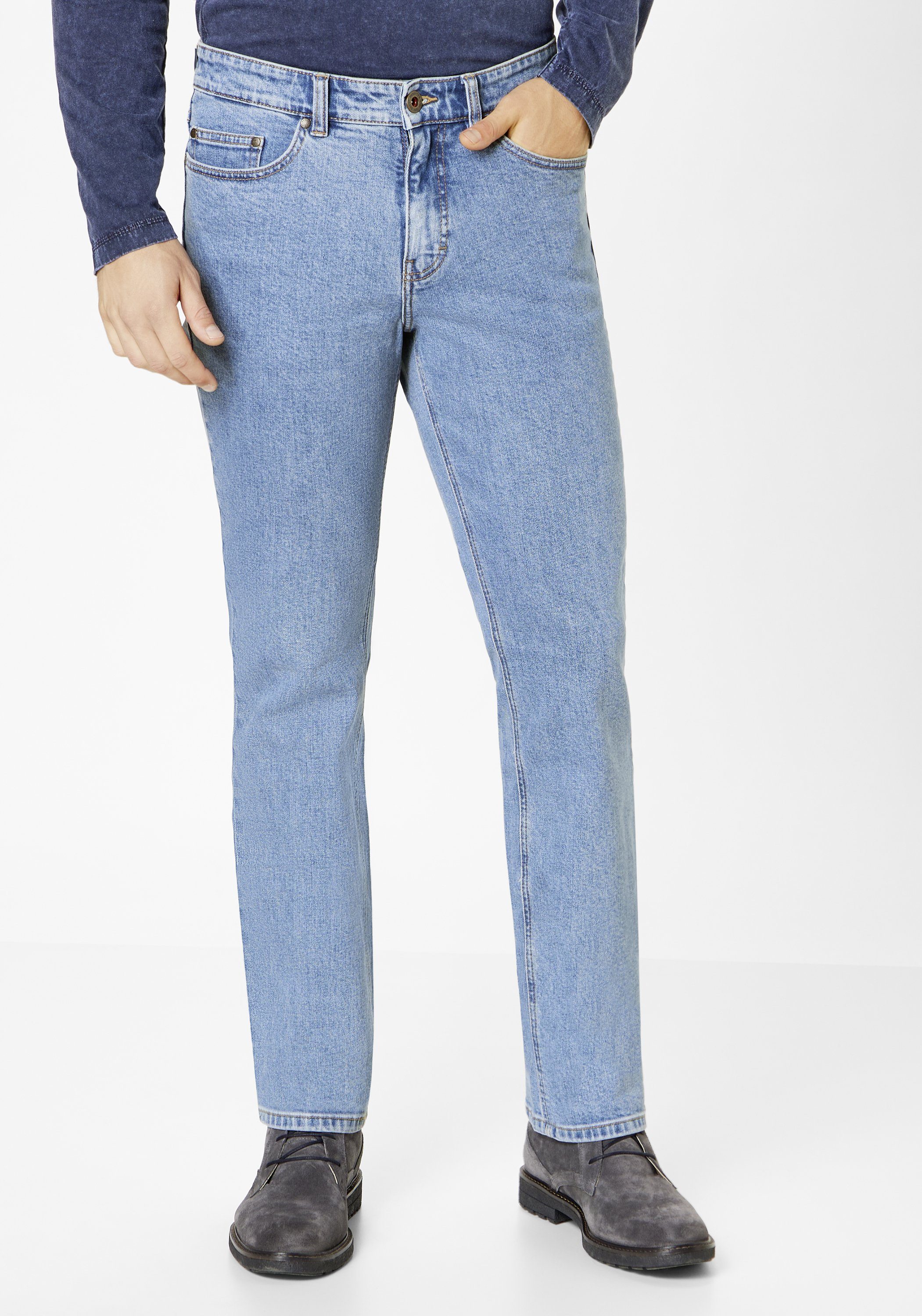 Paddock's Slim-fit-Jeans RANGER Slim-Fit Jeans mit Stretchanteil stonewashed
