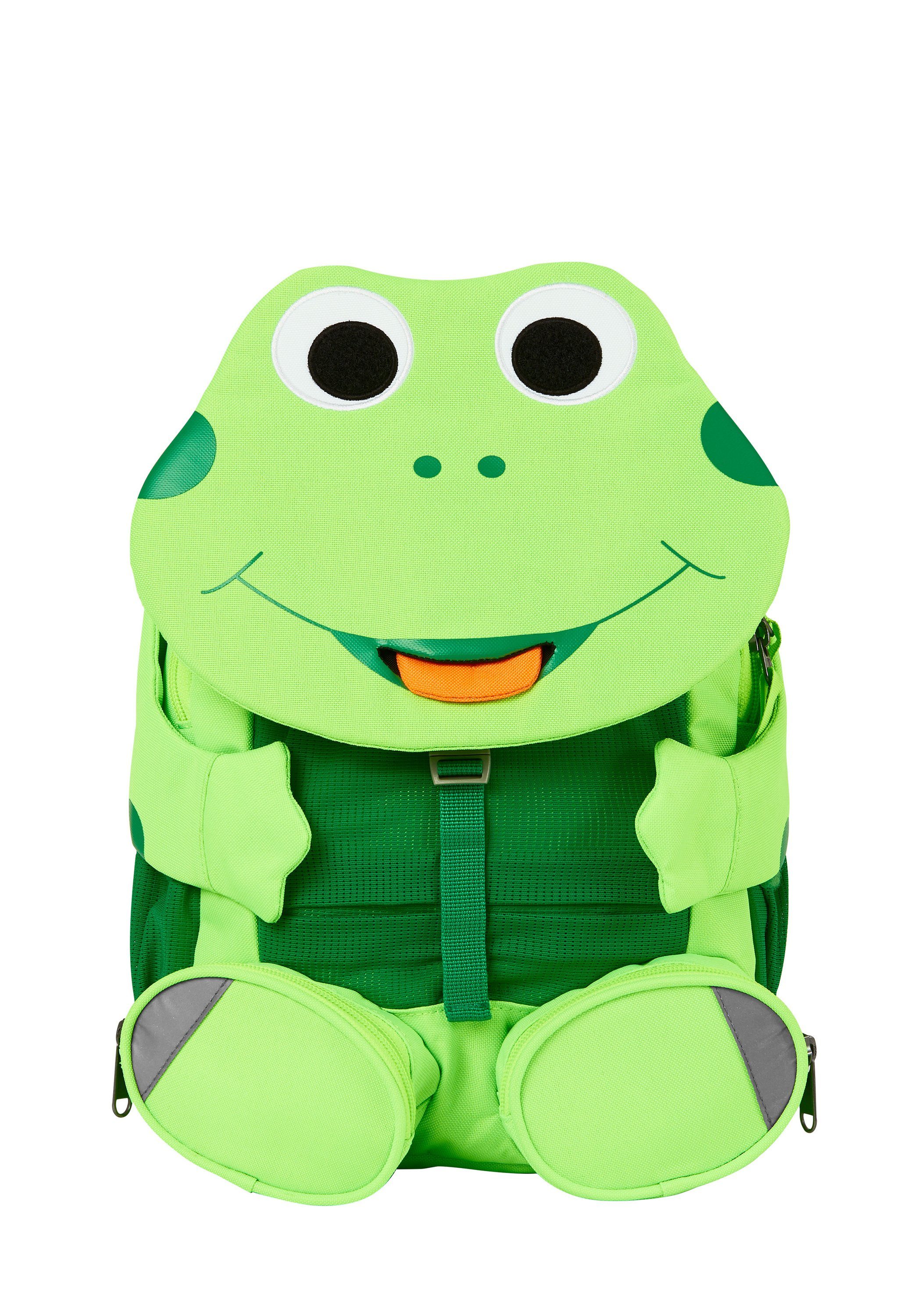 Affenzahn Kinderrucksack Für Kindergarten – Nachhaltiger Rucksack Aus Recycelten PET-Flaschen, Mit Reflektoren