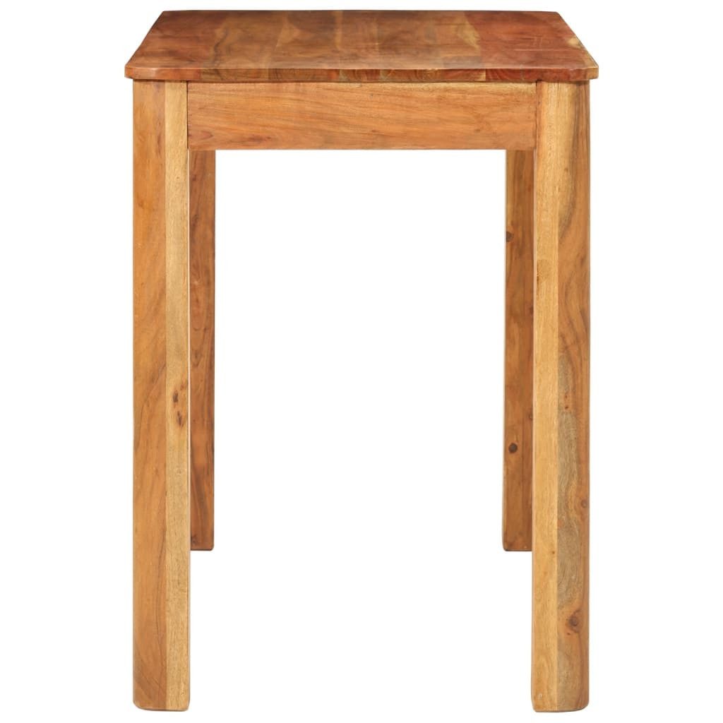 vidaXL Esstisch Esstisch 110x55x76 cm Massivholz (1-St)