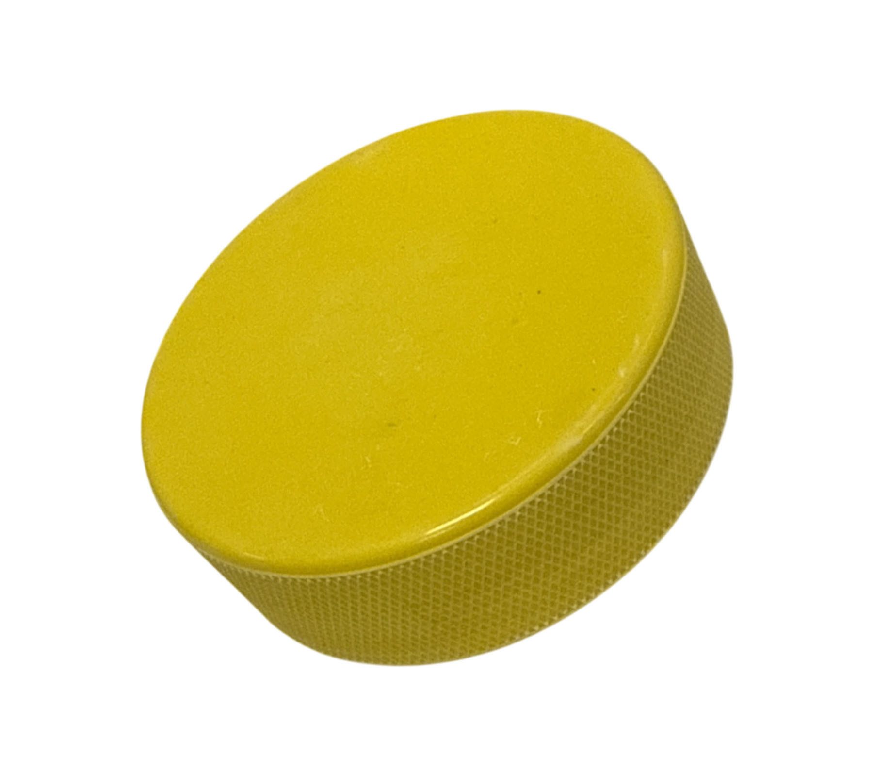 Hockeypuck Eishockey Puck Gelb