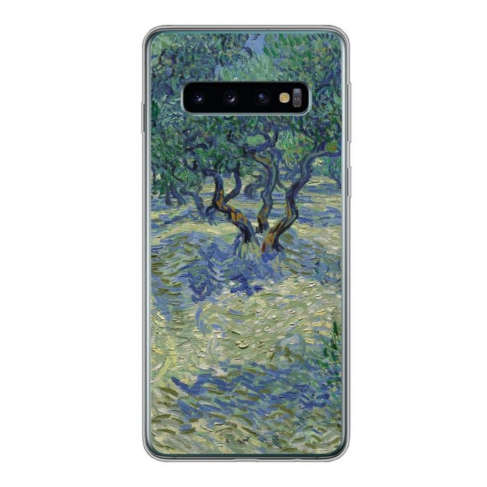 MuchoWow Handyhülle Der Olivenhain - Vincent van Gogh Phone Case Handyhülle Samsung Galaxy S10 Silikon Schutzhülle