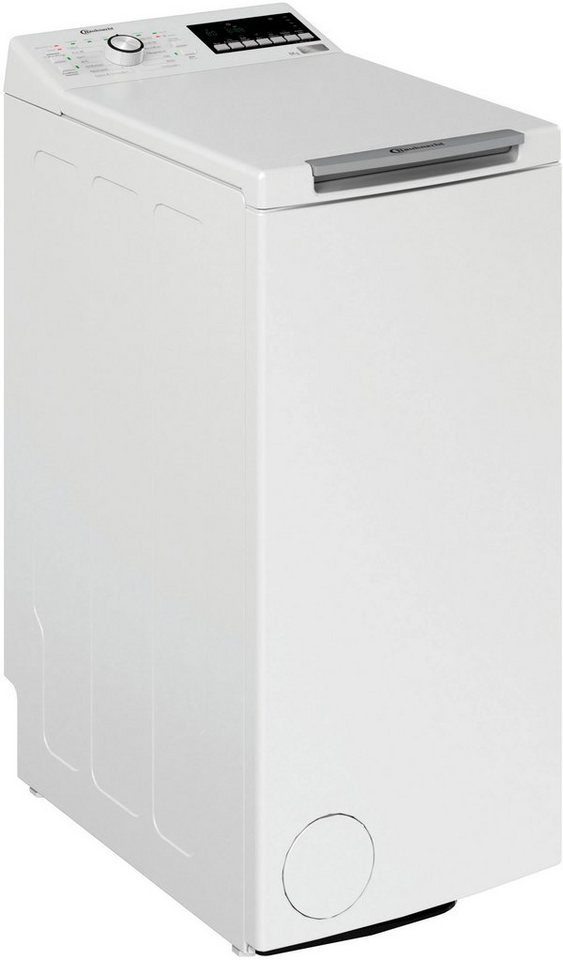 BAUKNECHT Waschmaschine Toplader WMT Pro Eco 6ZB, 6 kg, 1200 U/min,  SoftOpening – ermöglicht müheloses und bequemes Be- und Entladen