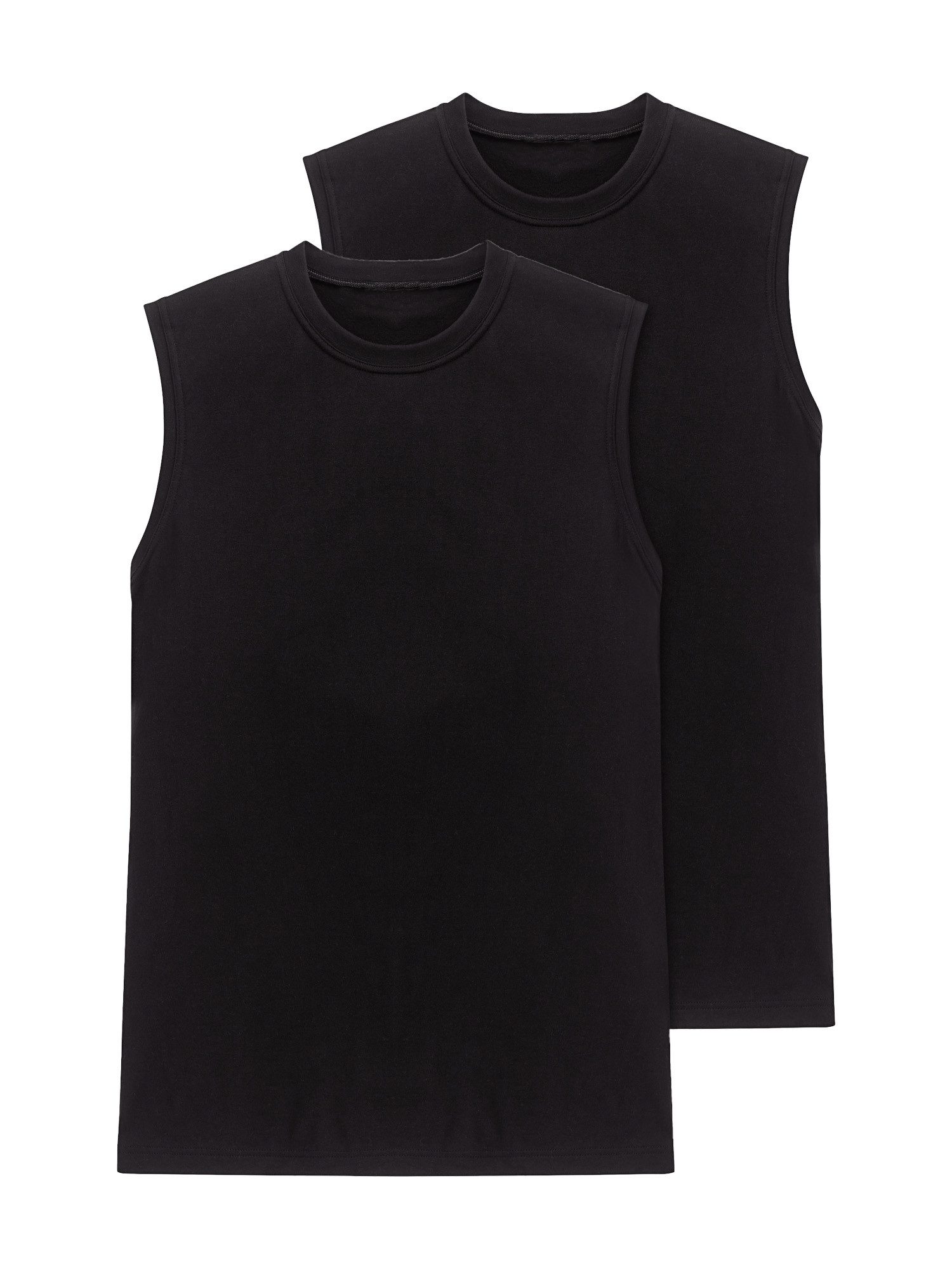 Schiesser Unterhemd Shirt 0/0 - American T-Shirt (2-St) unterhemd unterzieh günstig online kaufen