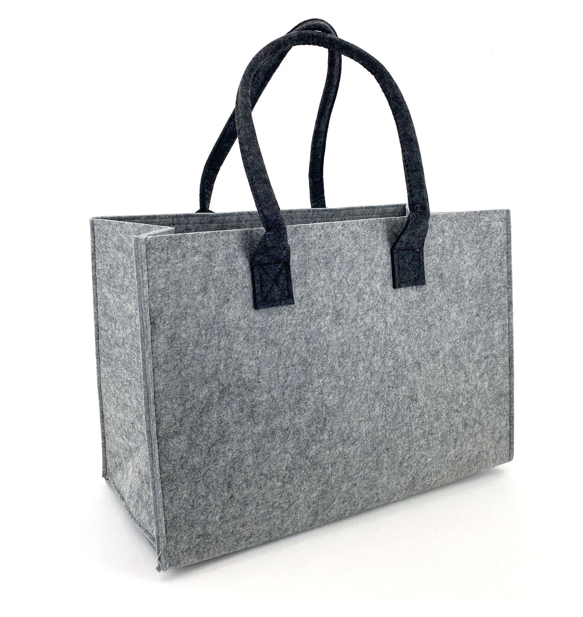 heimtexland Einkaufsshopper Universal Filztasche Einkaufstasche Filz Shopper, 24 l, Henkel Tragetasche - strapazierfähig langlebig nachhaltig – Bild 2 von 5