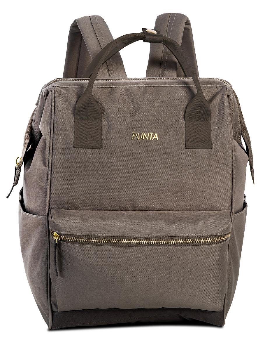 PUNTA Cityrucksack Punta Doctors-Bag Rucksack taupe