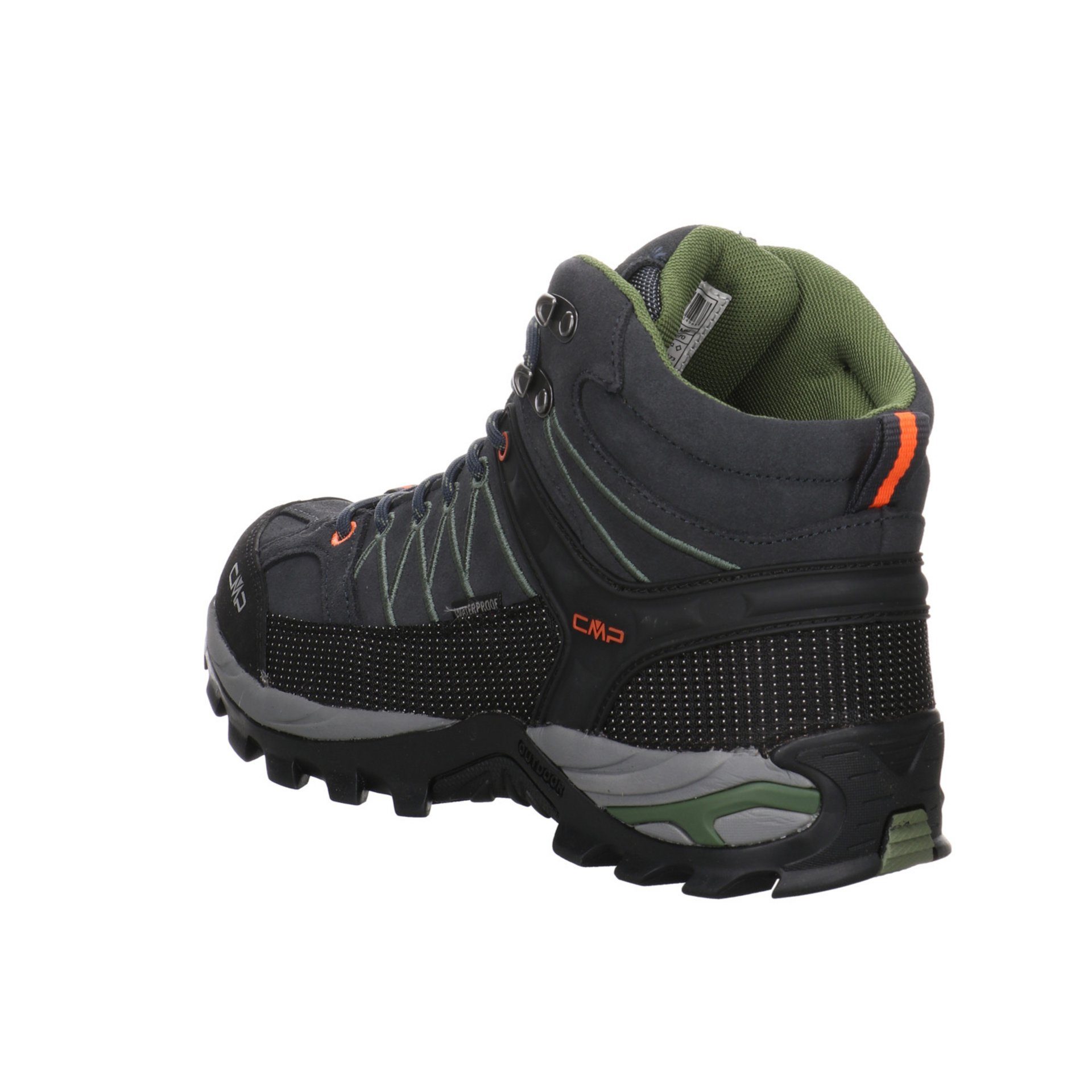 Rigel Outdoor Herren CMP Outdoorschuh ANTRACITE-TORBA Mid Leder-/Textilkombination Outdoorschuh Schuhe