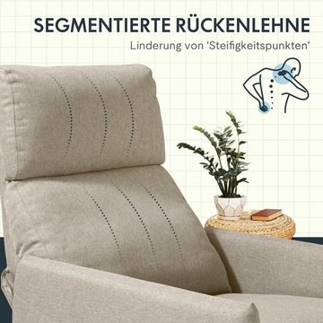 FLEXISPOT Sessel Stoff Fernsehsessel XC1 (Weich gepolsterte Rückenlehne, Perfektes Design für Komfort), 125°-165° Flexibel verstellbar