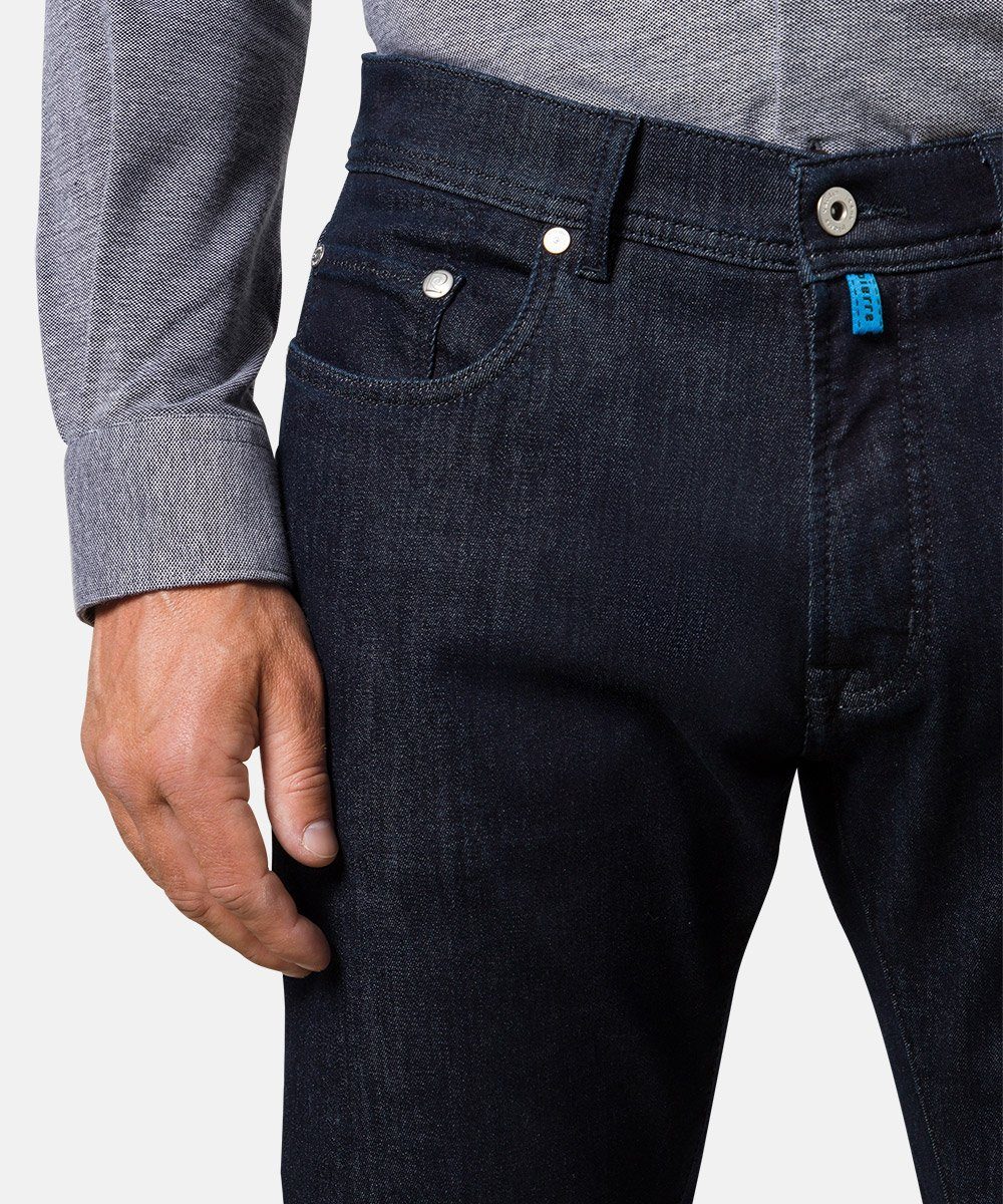 PIERRE Cardin LYON blue CONTROL rinsed - CLIMA dark 5-Pocket-Jeans Pierre 30915 7719.01 CARDIN