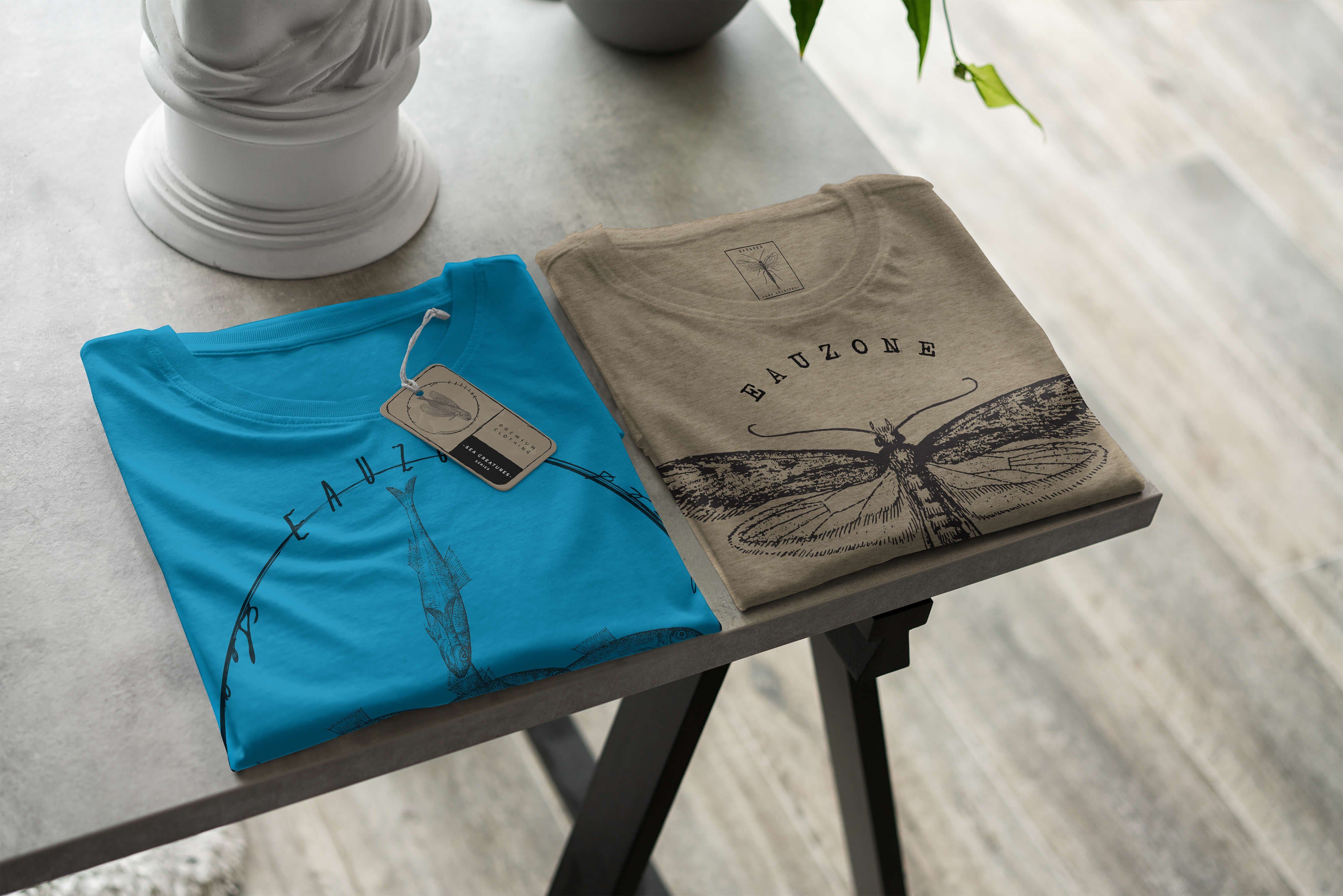 T-Shirt Atoll Art sportlicher und T-Shirt Serie: - Tiefsee Sinus Sea Creatures, / Fische Struktur Sea Schnitt feine 021