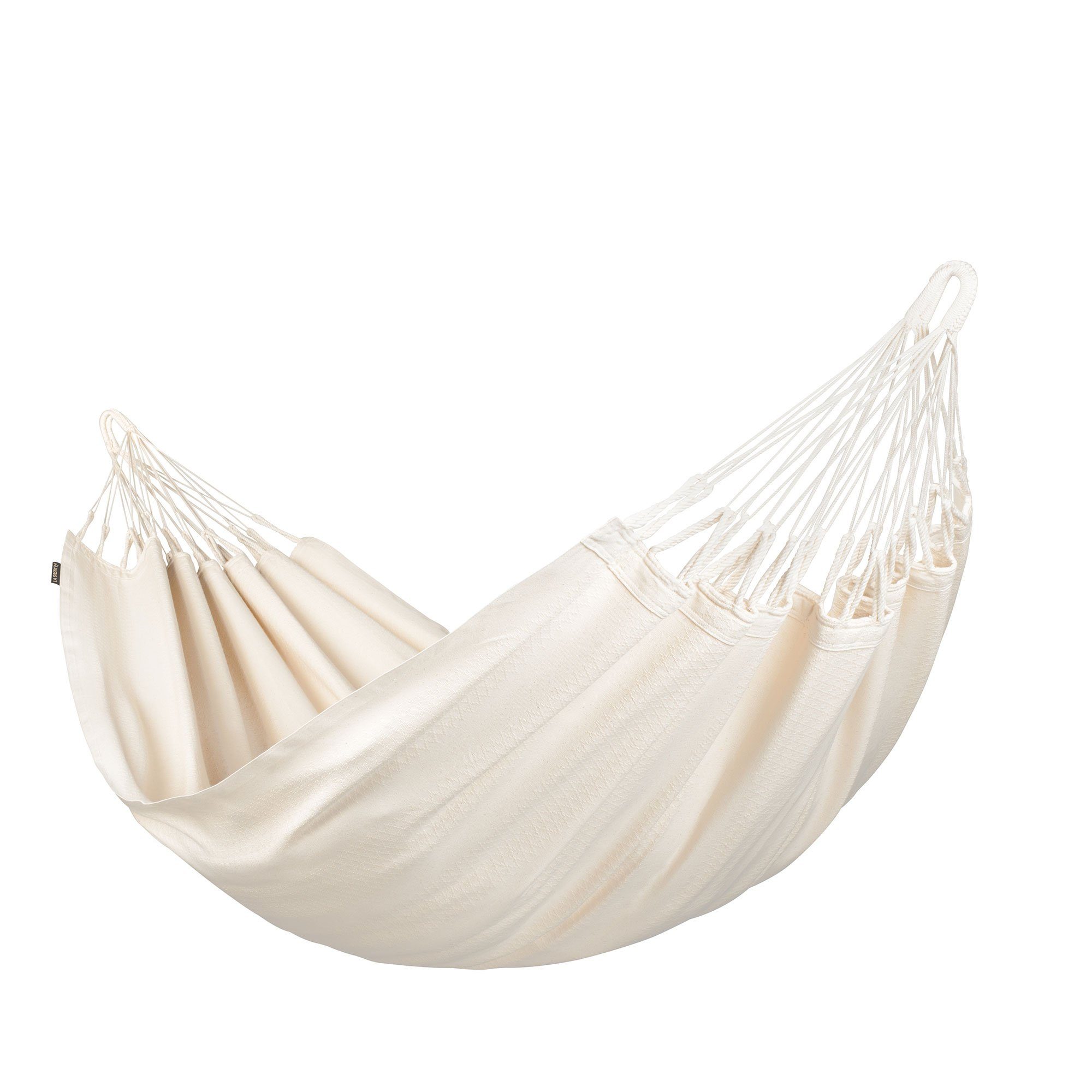 La Siesta Hängematte Single Hängematte Modesta natur von La Siesta Bio Baumwolle Tuchhänge, Hochwertige Qualität