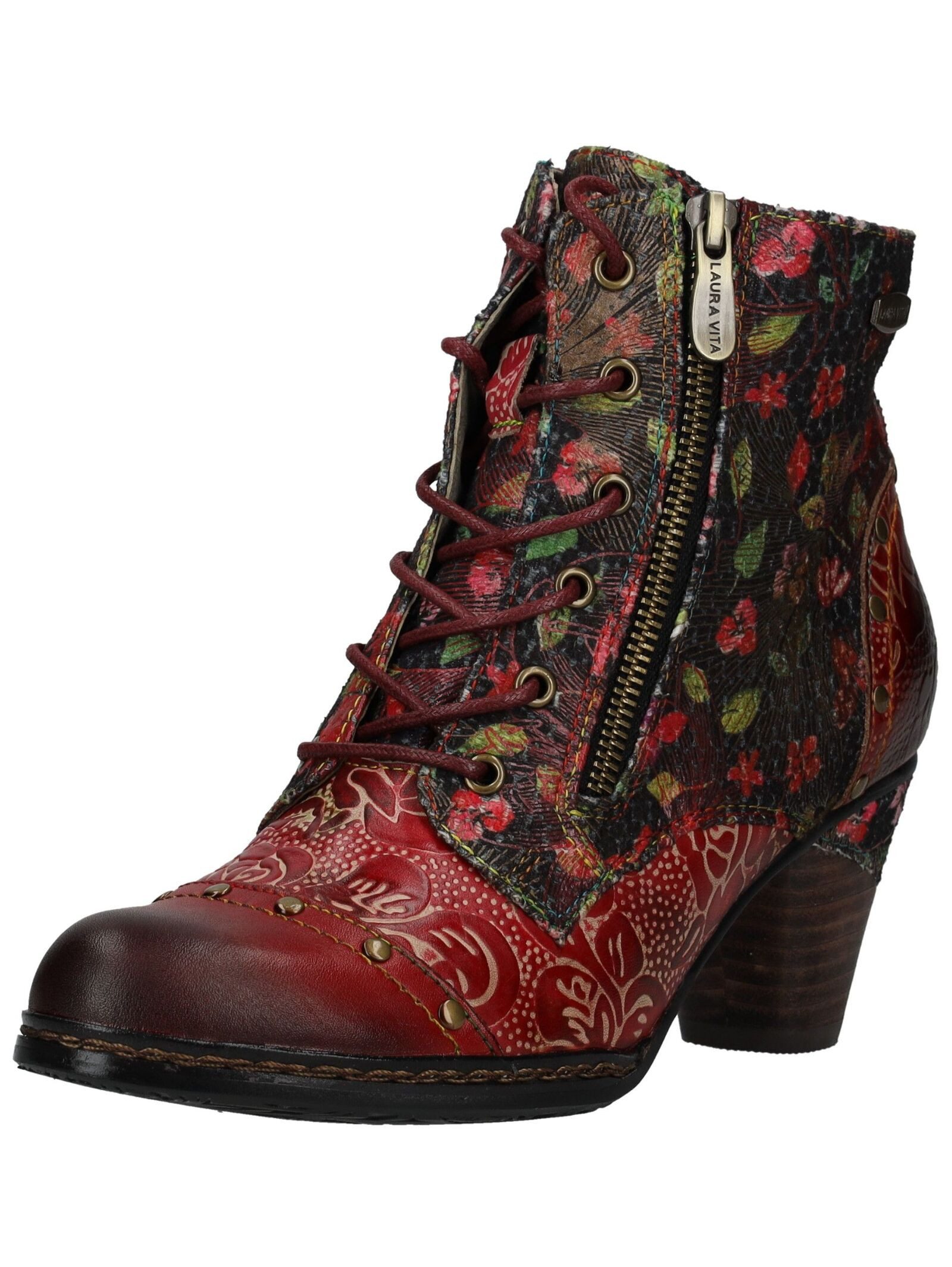 LAURA VITA LAURA VITA Stiefelette Leder/Textil Schnürstiefelette günstig online kaufen