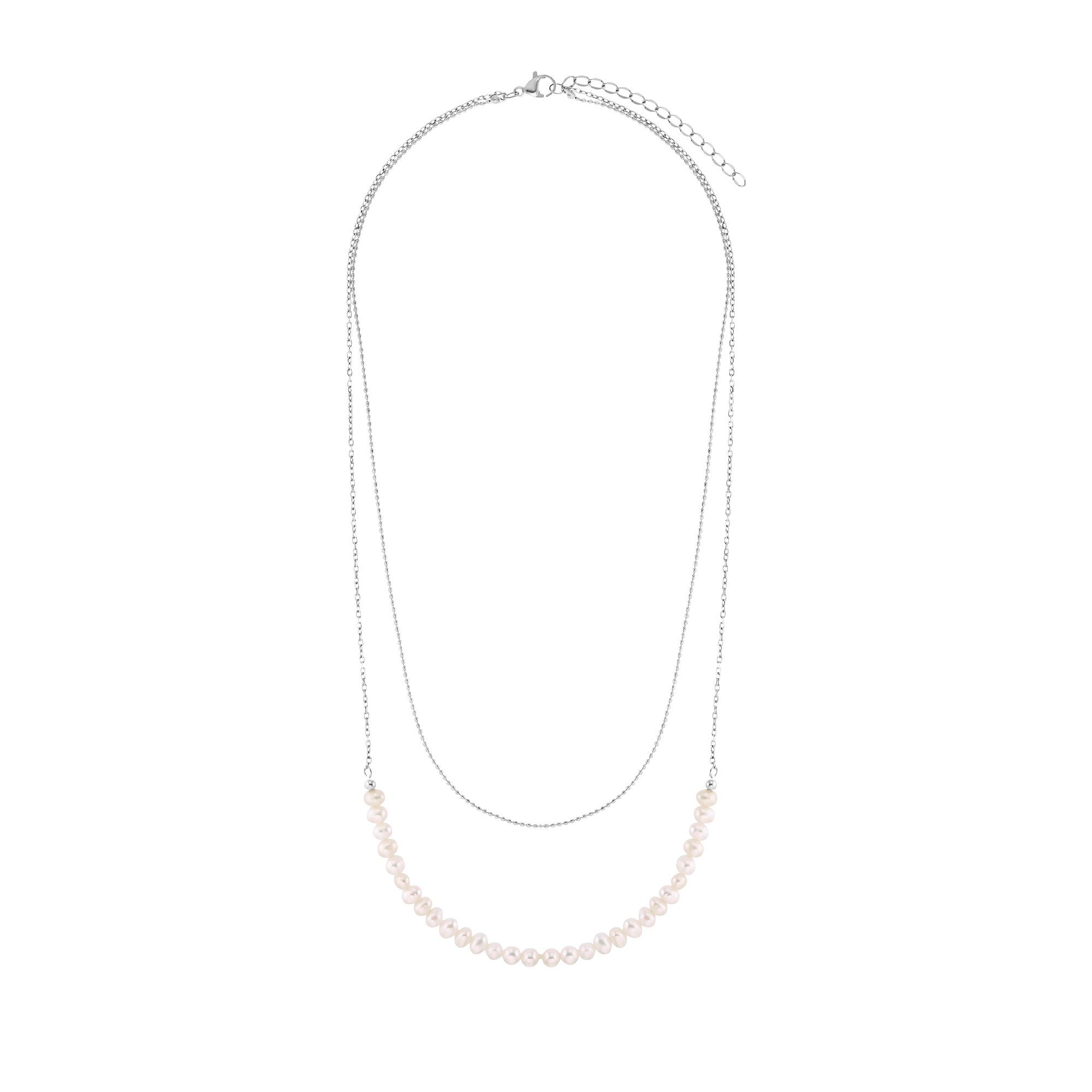 Collier Tony silberfarben