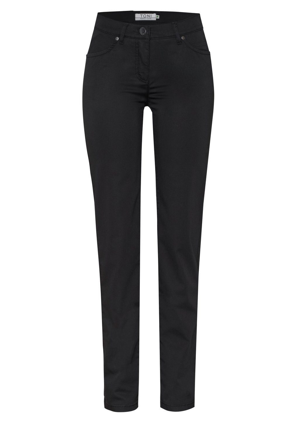 TONI 5-Pocket-Hose Perfect Shape aus schwarz softer Baumwolle - 089