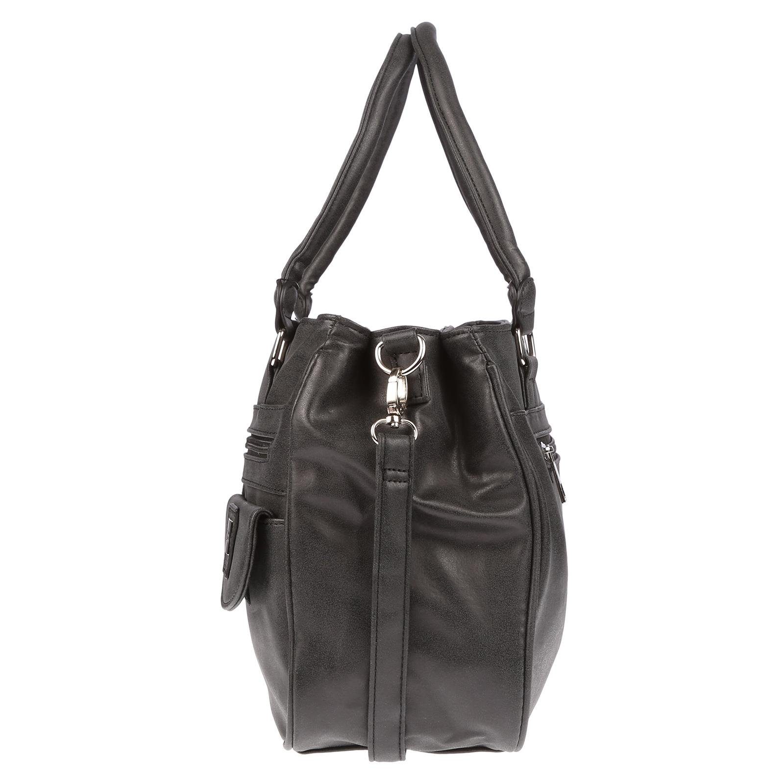 Christian Wippermann Henkeltasche Große Damen Tasche Umhängetasche Schultertasche (1 tlg), Henkeltasche – Bild 4 von 5