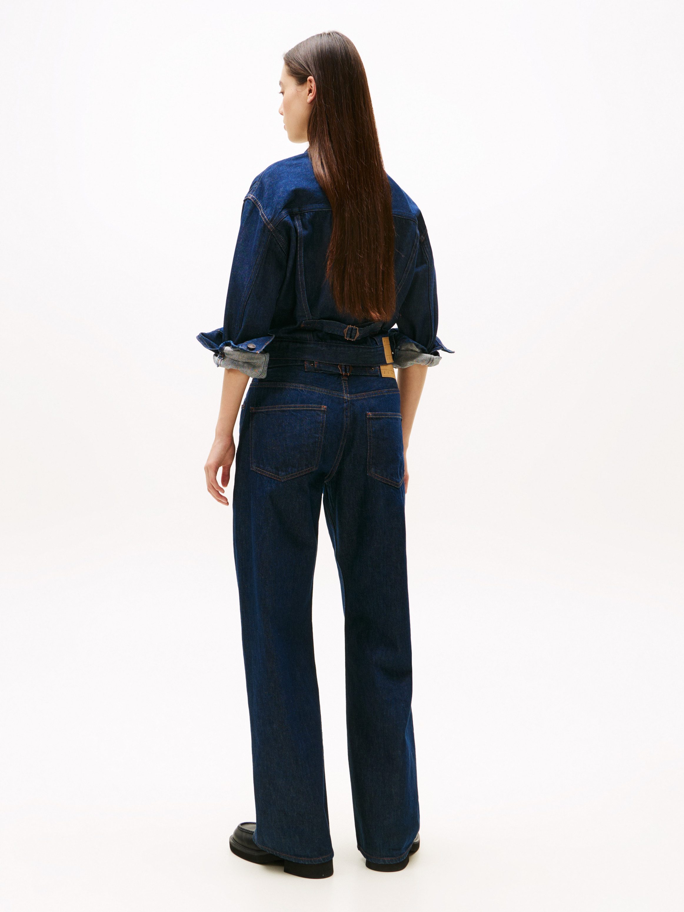 Tommy Jeans Relax-fit-Jeans MIA MR RLXD STR in blauer Waschung, mit Hammerschlaufe, Mid Rise – Bild 5 von 5