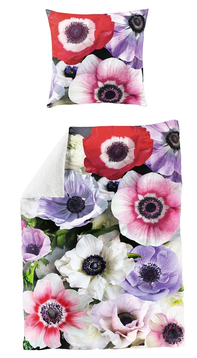 JACK Bettwäsche 135x200cm Digitaldruck Blumen Blüten günstig online kaufen