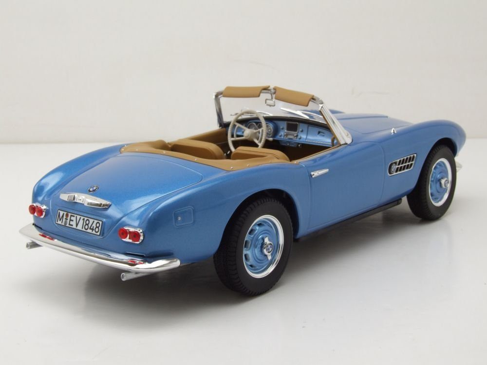 Wiking Modellauto BMW 507 Cabrio Hellblau – Maßstab 1:87, Original Wiking Qualität