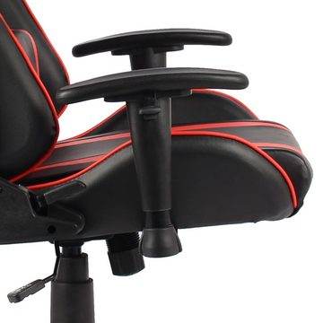 furnicato Gaming-Stuhl Drehbar Rot PVC (1 St)
