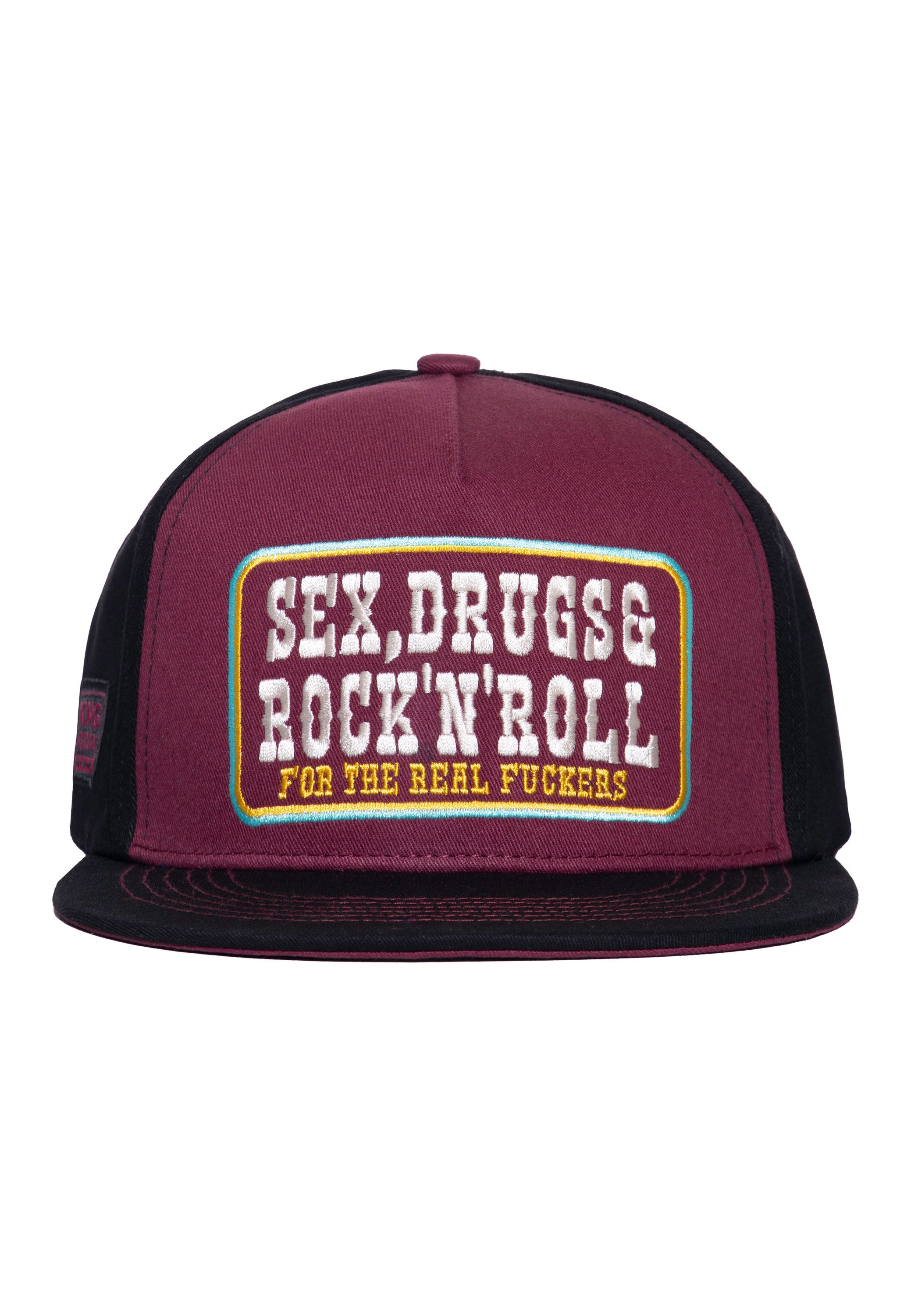 KingKerosin Snapback Cap Sex, Drugs, Rock'n'Roll günstig online kaufen