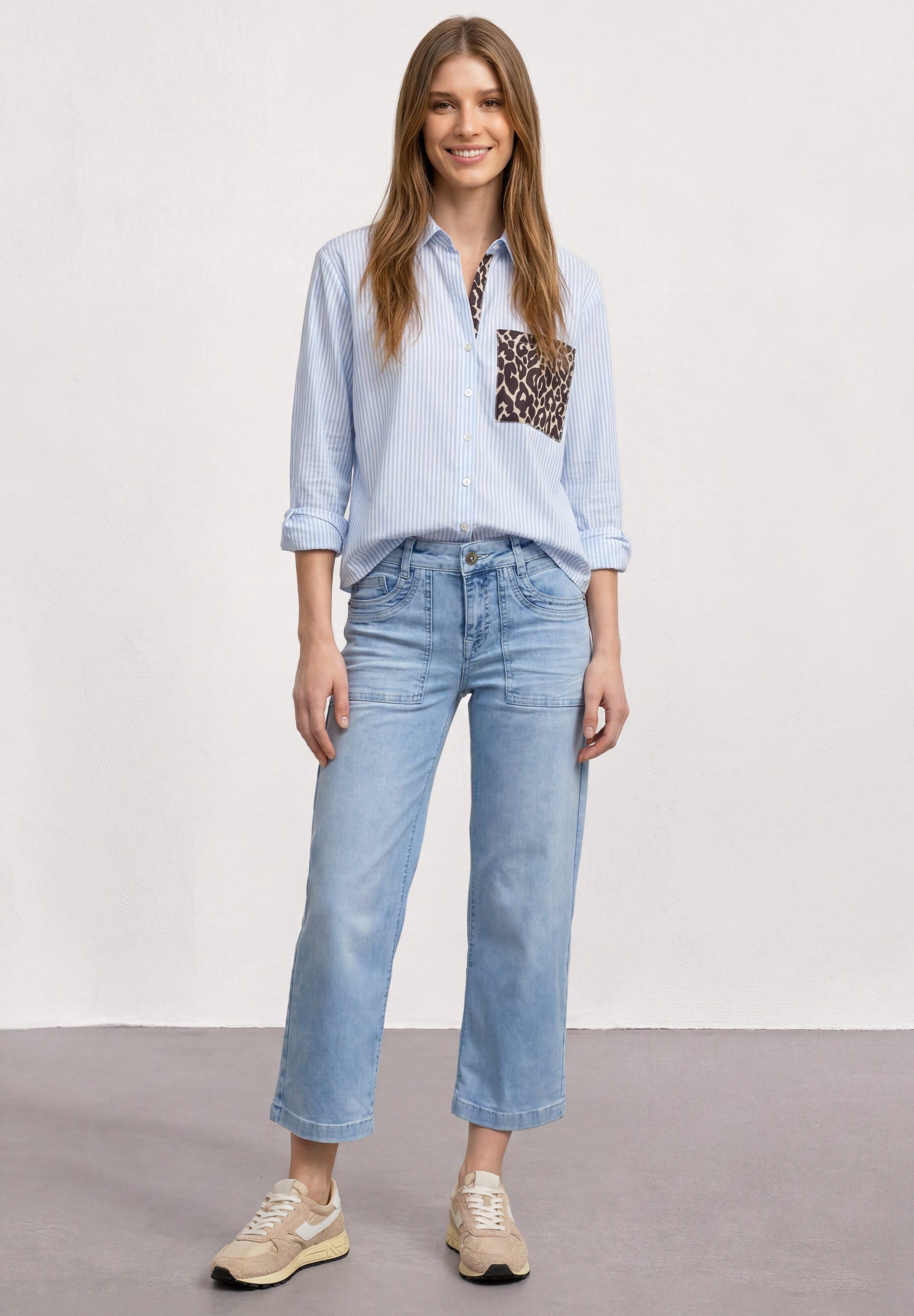 STREET ONE Loose-fit-Jeans mit Wide Legs – Bild 4 von 5