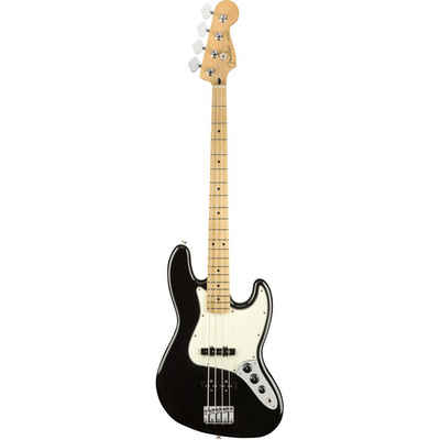 Fender E-Bass, Player Jazz Bass MN Black - E-Bass