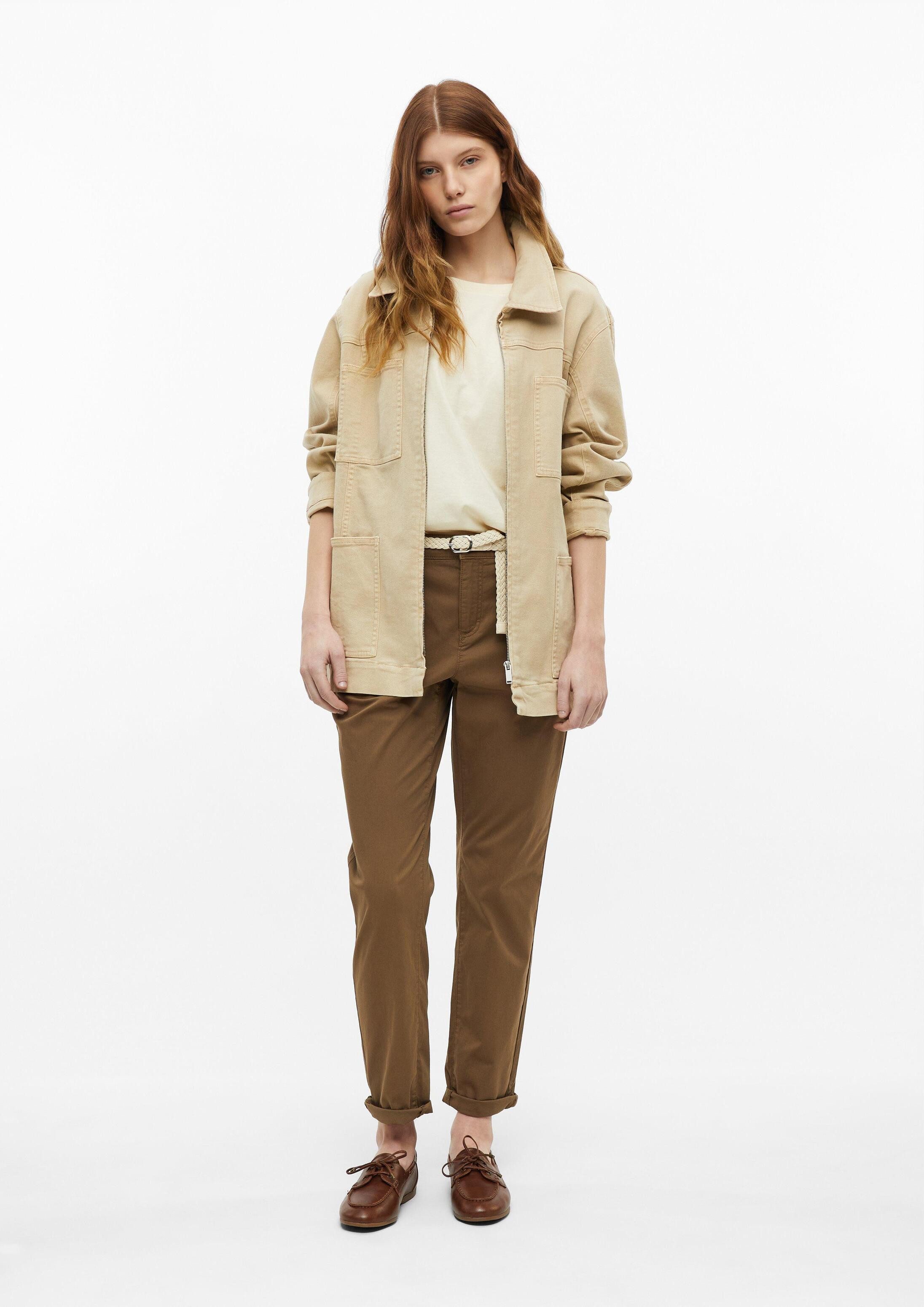 s.Oliver Chinos Hose Gewaschene Chino mit Gürtel – Bild 5 von 5