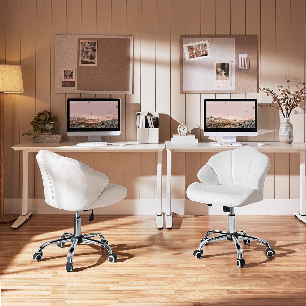 Yaheetech Drehstuhl Schreibtischstuhl höhenverstellbar, Bürostuhl mit Rolle günstig online kaufen