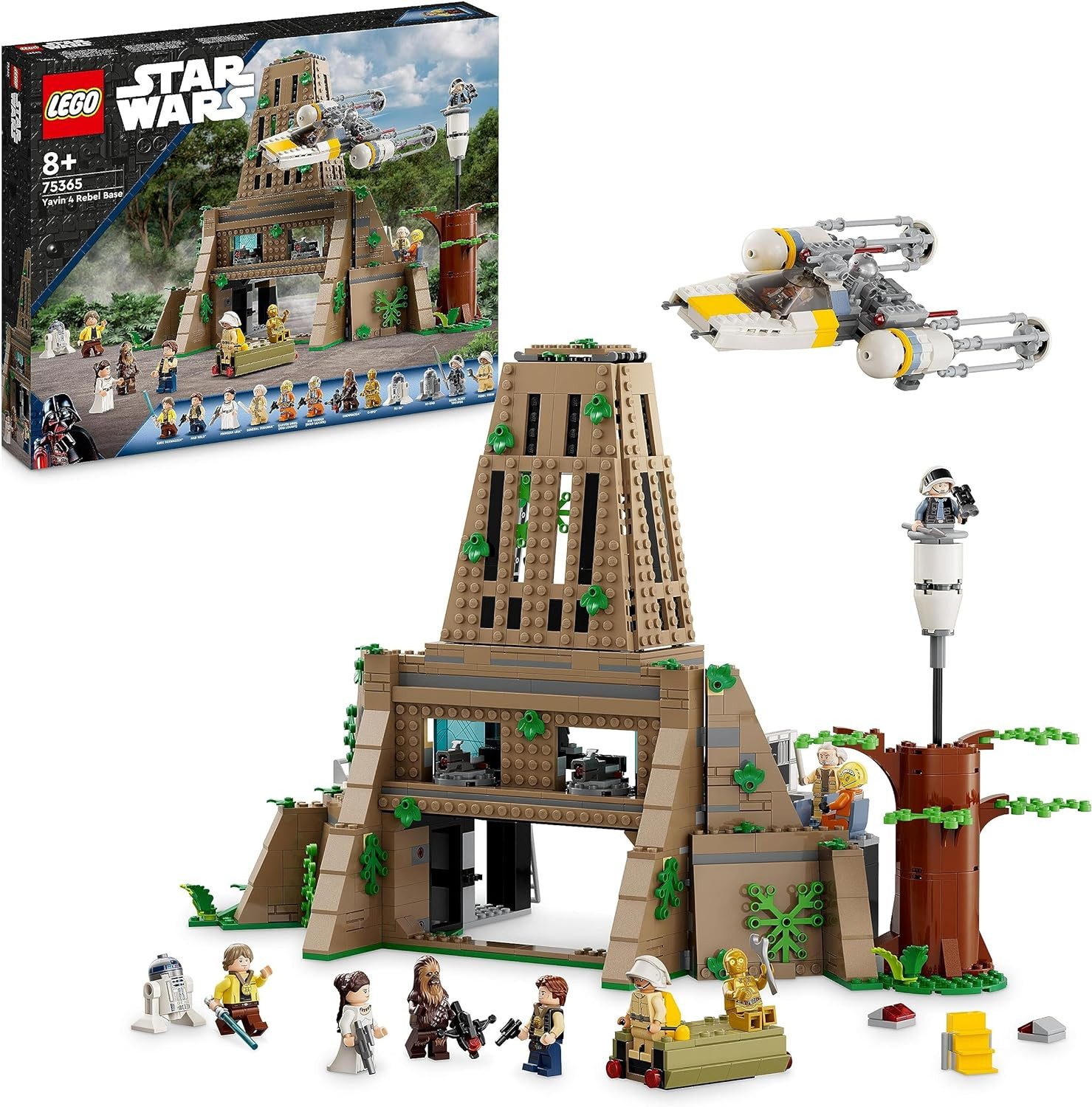 LEGO® Star Wars - Rebellenbasis auf Yavin 4 (75365) Konstruktions-Spielset, (1066 St)